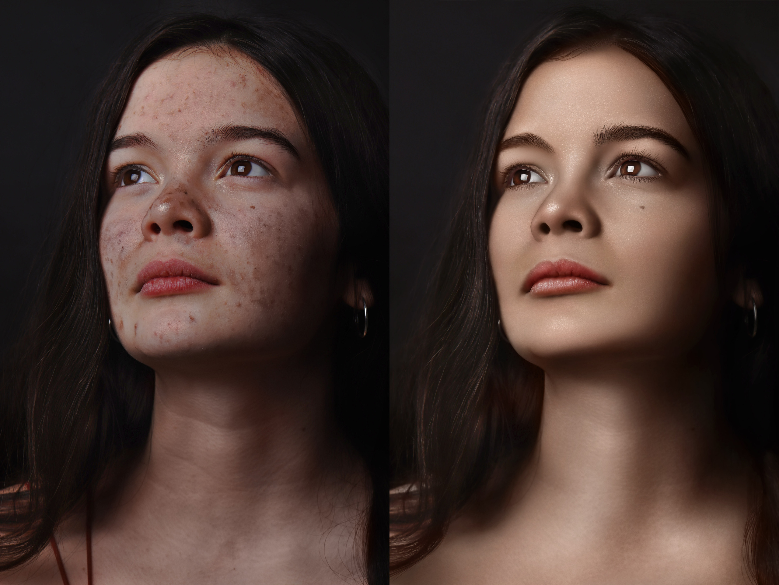 Бьюти ретушь и ретушь волос. Ретушер в Санкт-Петербурге Марина Дорогая