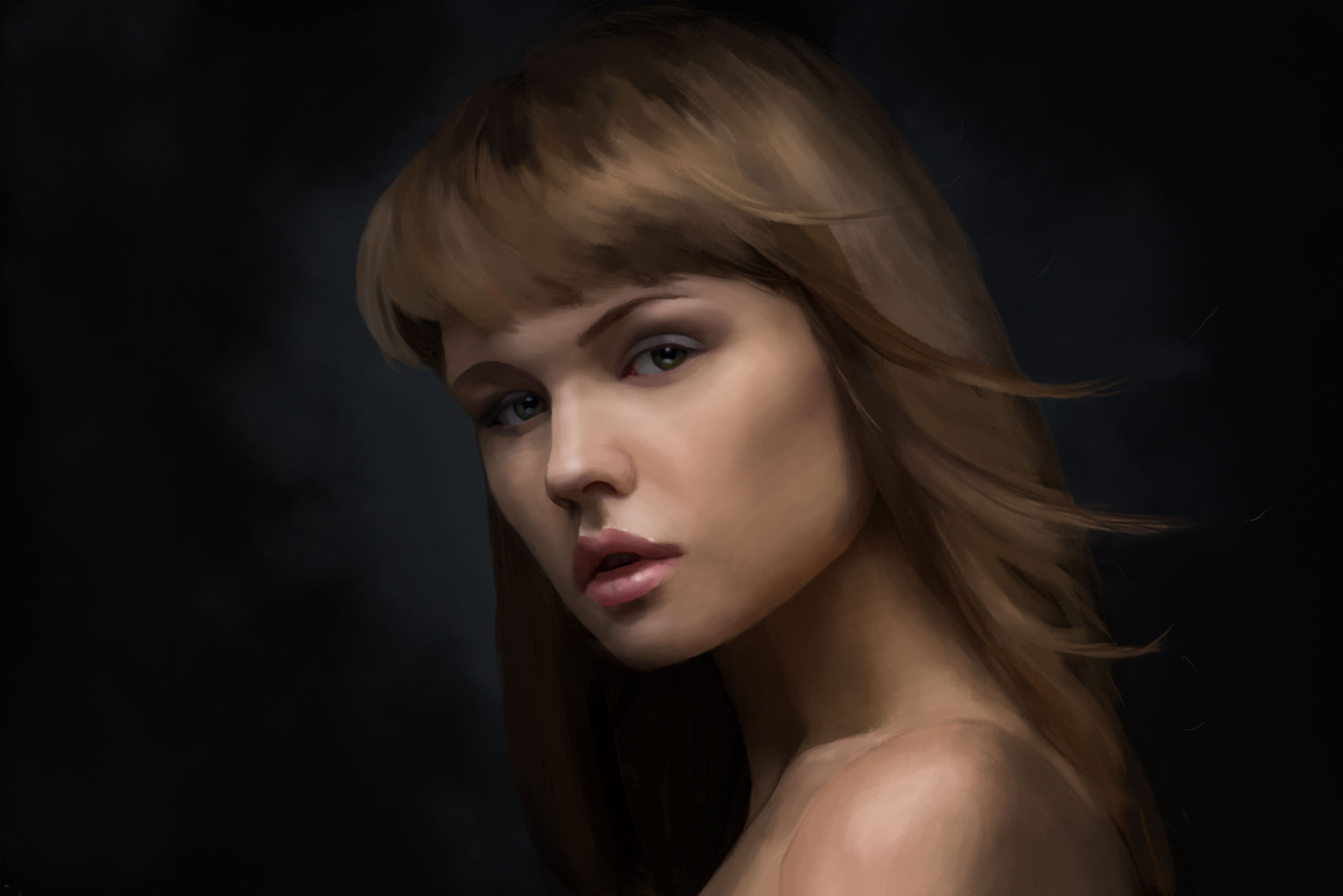 Цифровая живопись по фотографии. Ретушер в Санкт-Петербурге Марина Дорогая