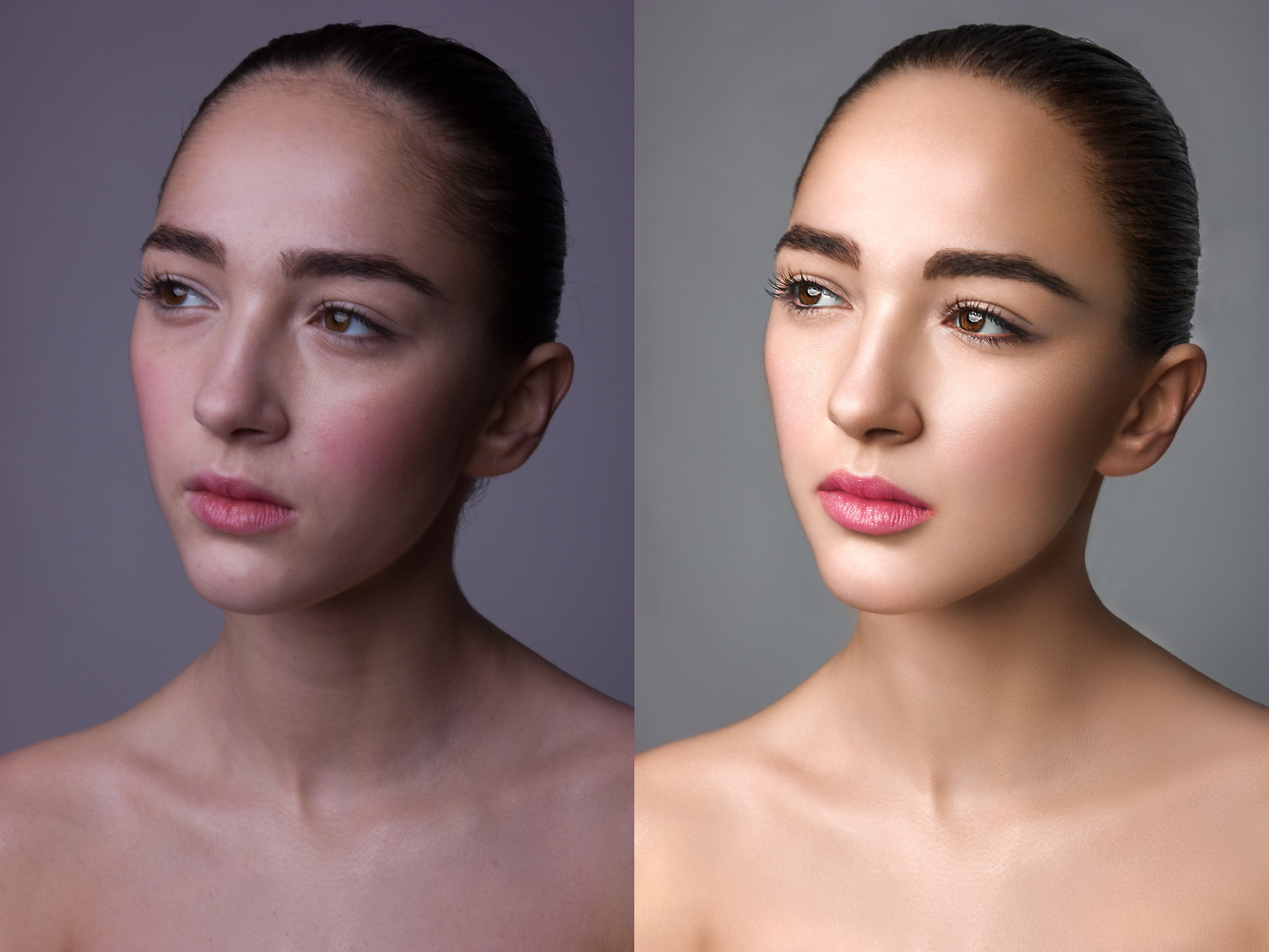 Примеры ретуши До/После. Ретушер в Санкт-Петербурге Марина Дорогая