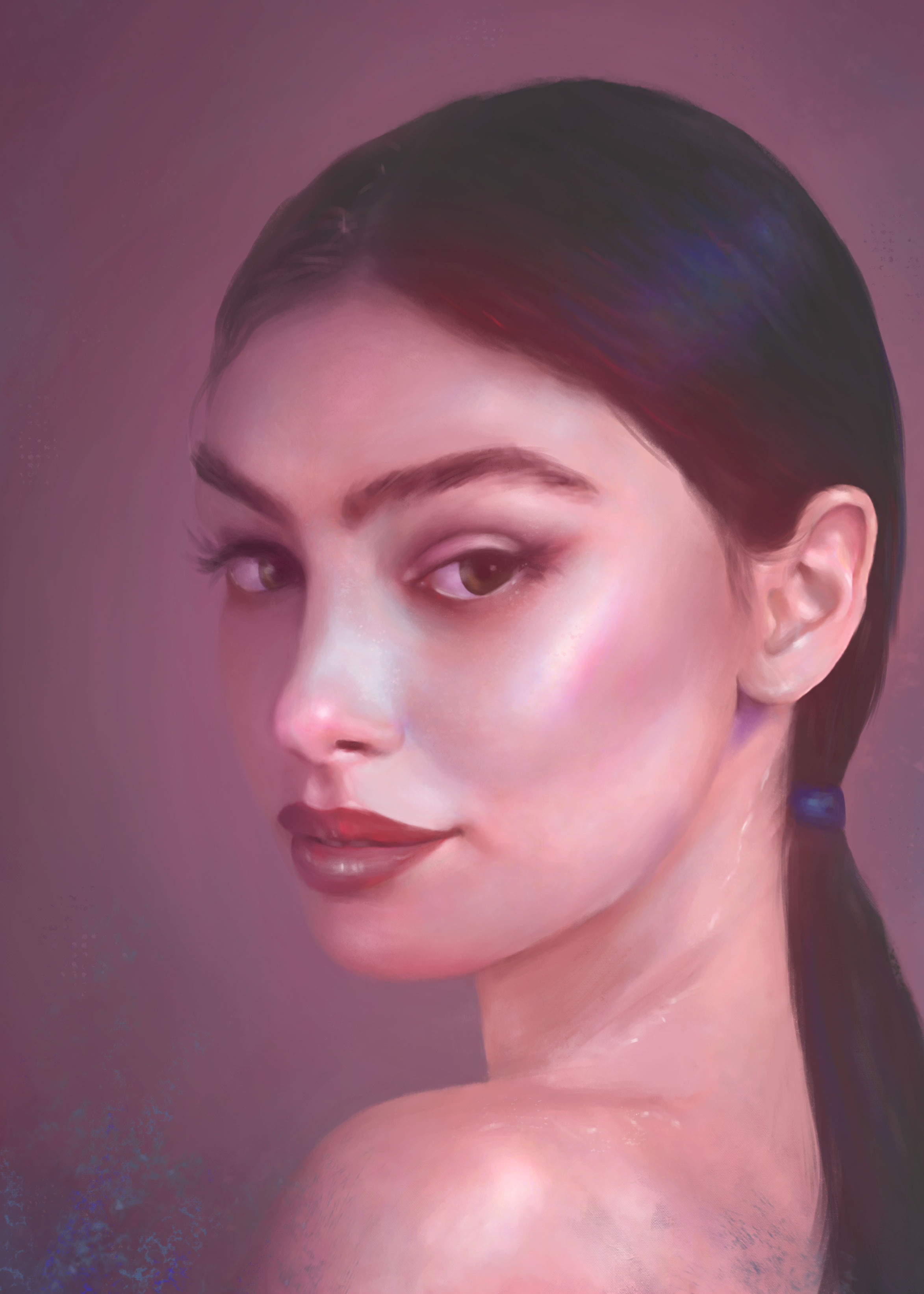 Цифровая живопись по фотографии. Ретушер в Санкт-Петербурге Марина Дорогая