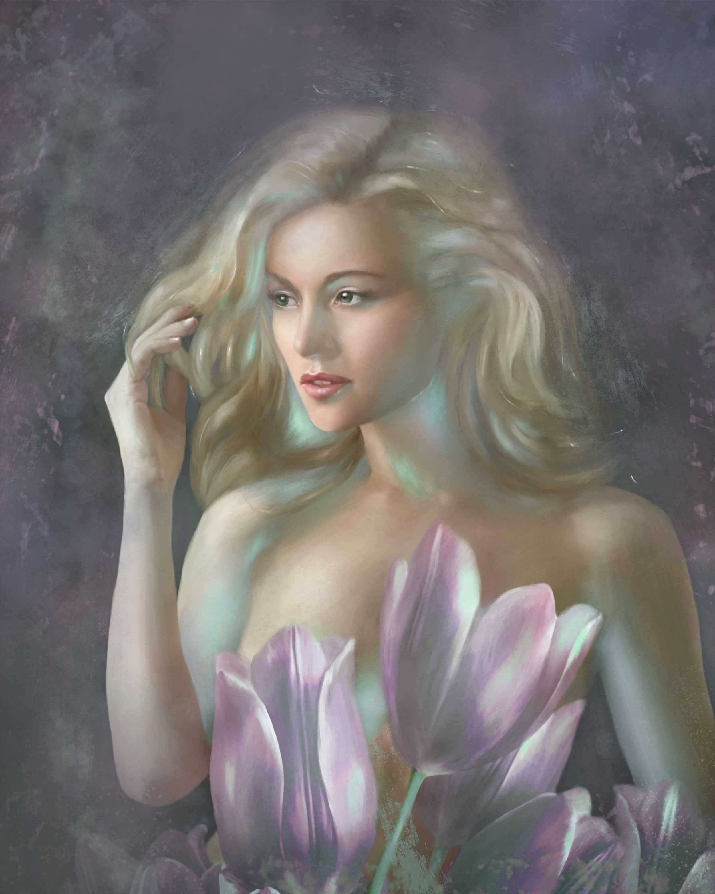 Цифровая живопись по фотографии. Ретушер в Санкт-Петербурге Марина Дорогая