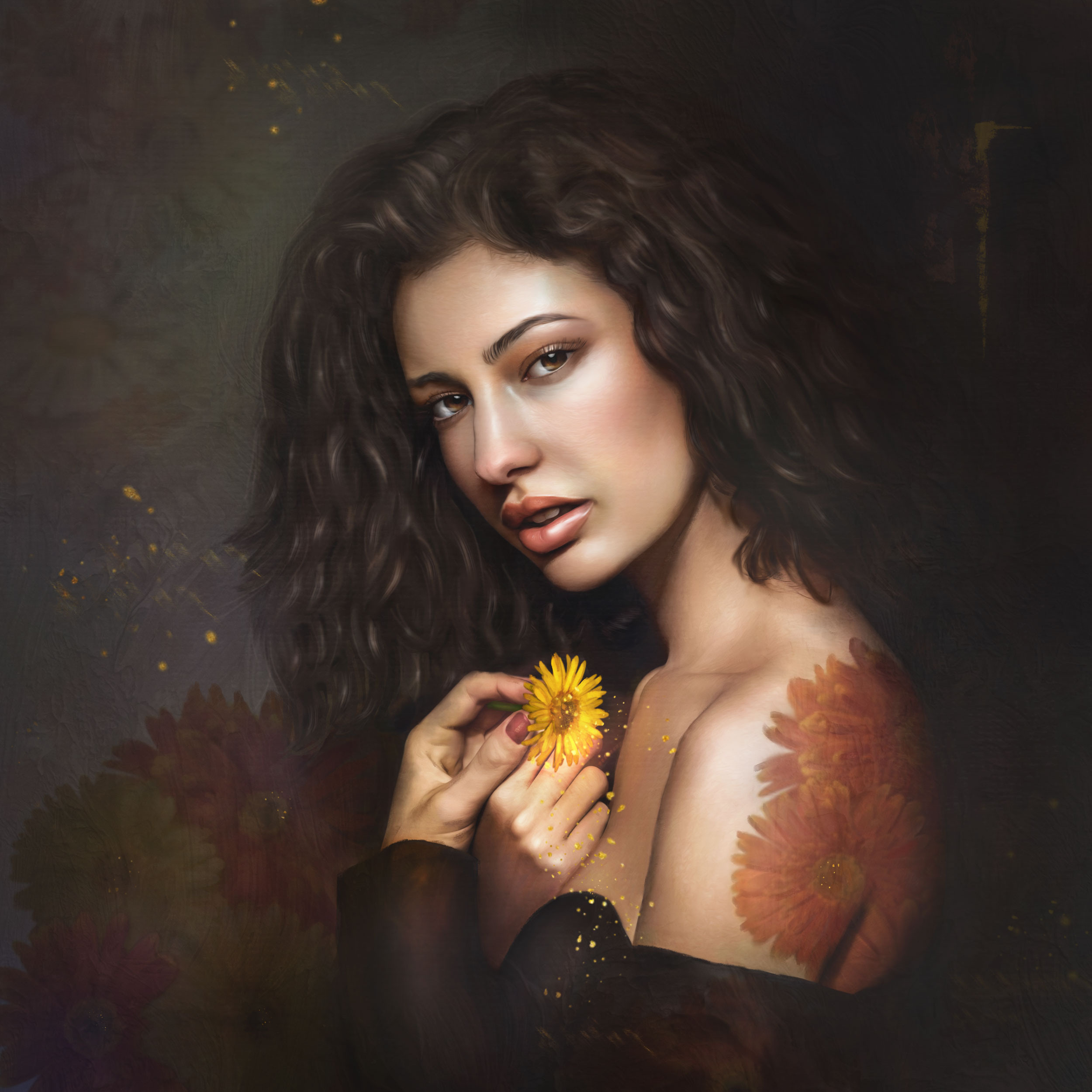 Цифровая живопись по фотографии. Ретушер в Санкт-Петербурге Марина Дорогая