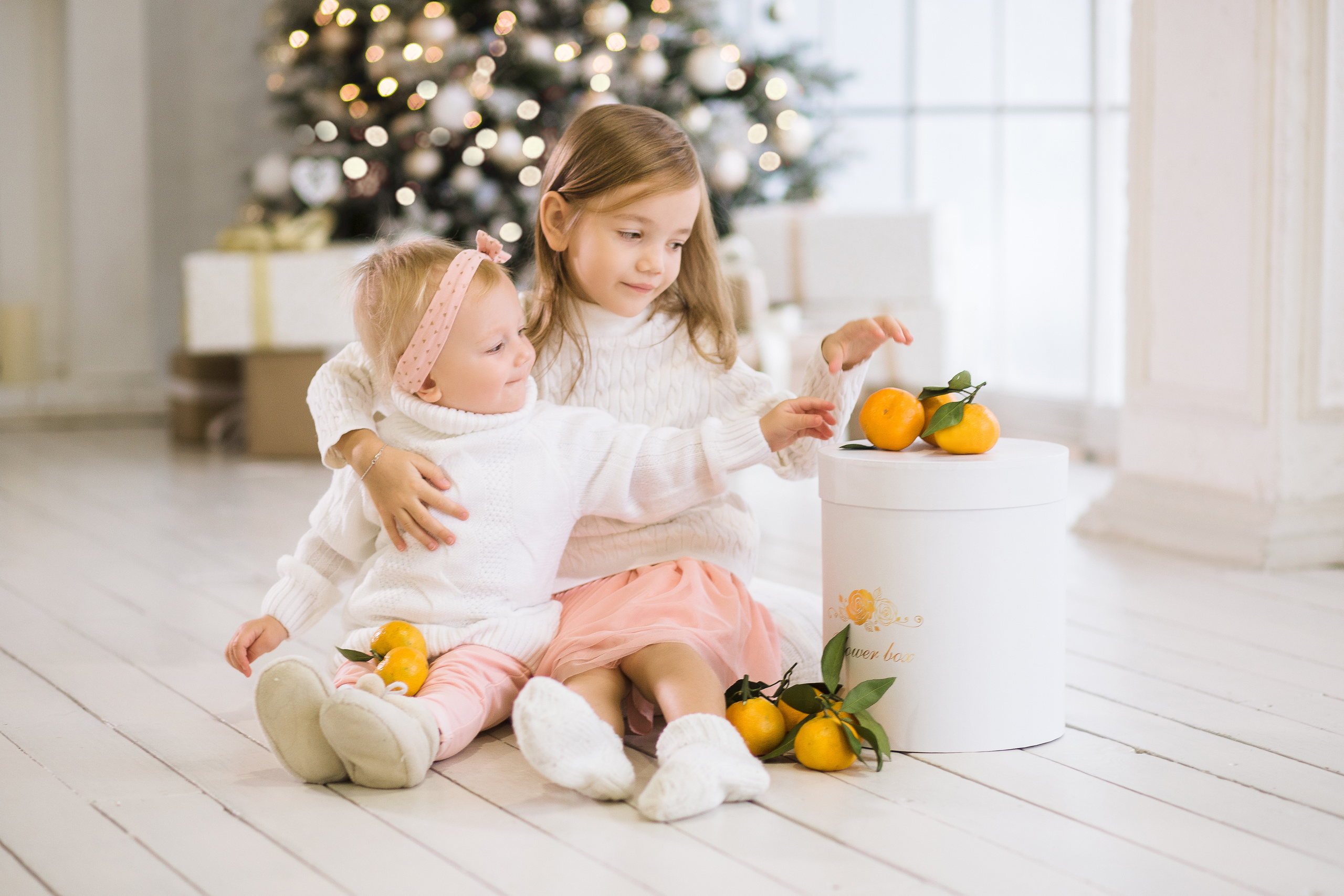 Две малышки, Вера и Андрей. Фотограф в Самаре Мальтеева Эльвира