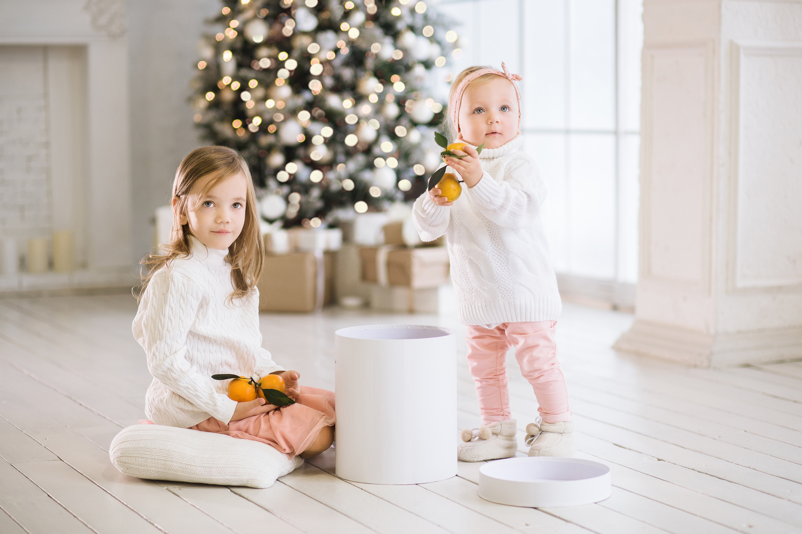 Две малышки, Вера и Андрей. Фотограф в Самаре Мальтеева Эльвира