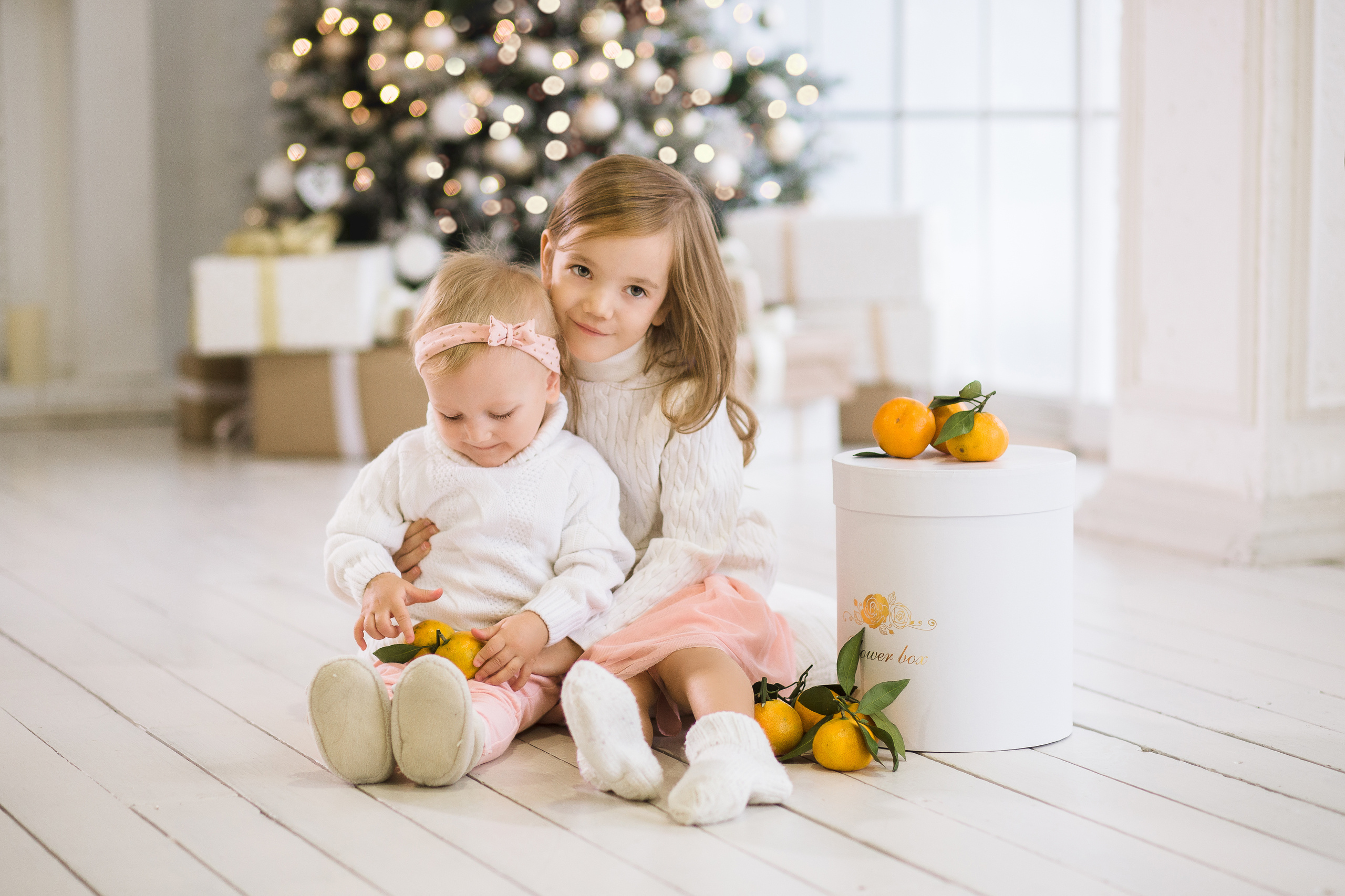 Две малышки, Вера и Андрей. Фотограф в Самаре Мальтеева Эльвира
