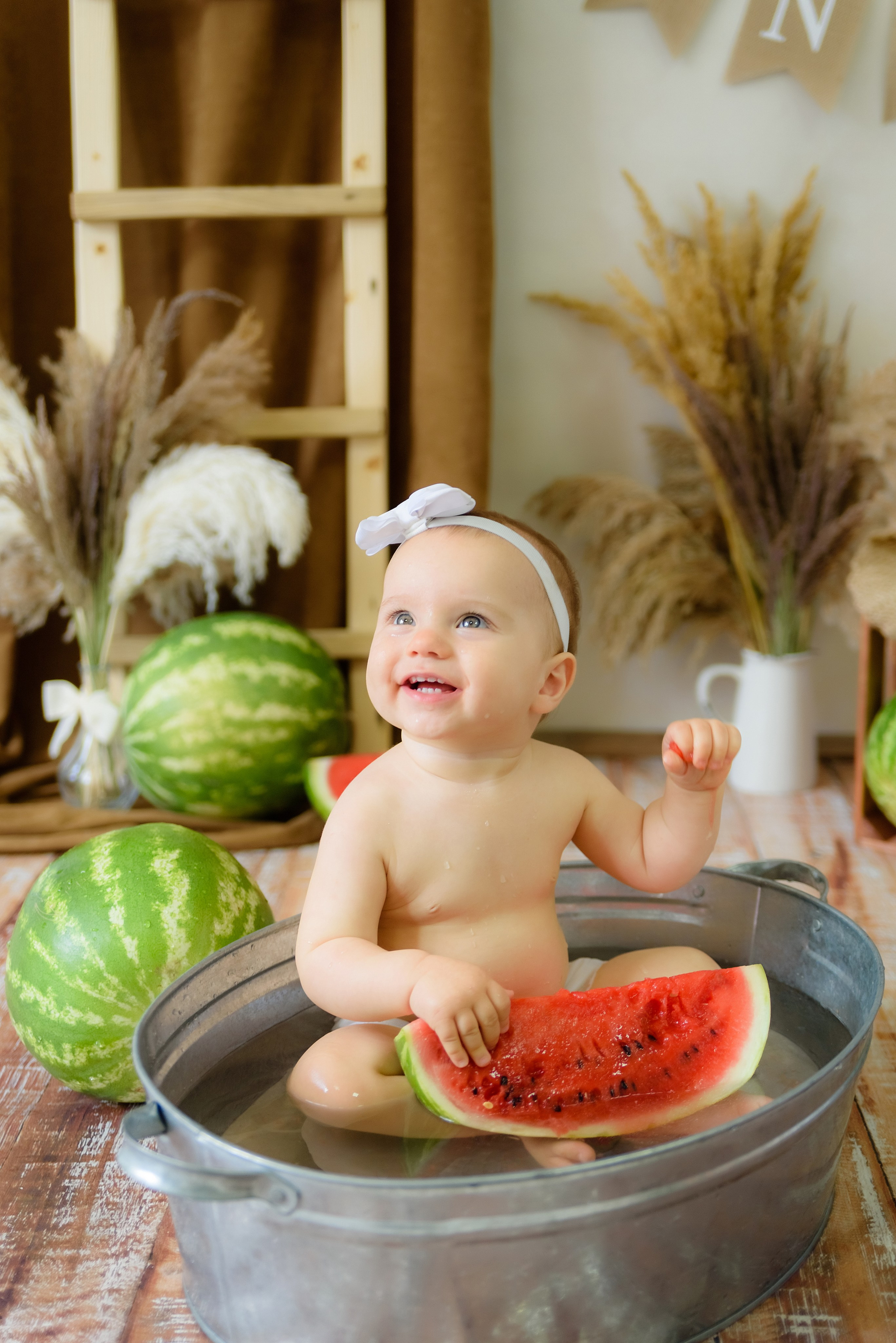 «Арбузики» Дарина 1 годик. Детский Фотограф |Фотограф на годик в Брянске Ирина Романова