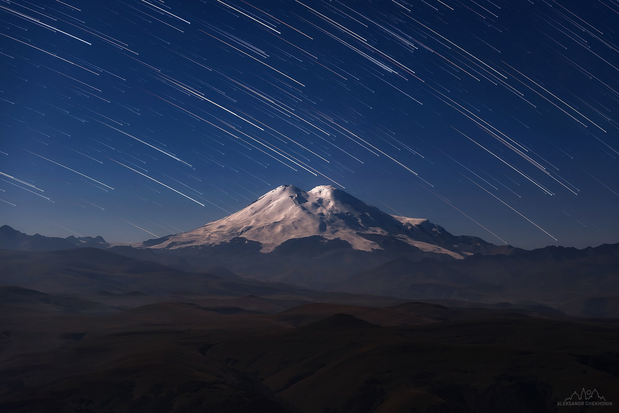 Nightscape. Landscape photographer Aleksandr Chekhonin