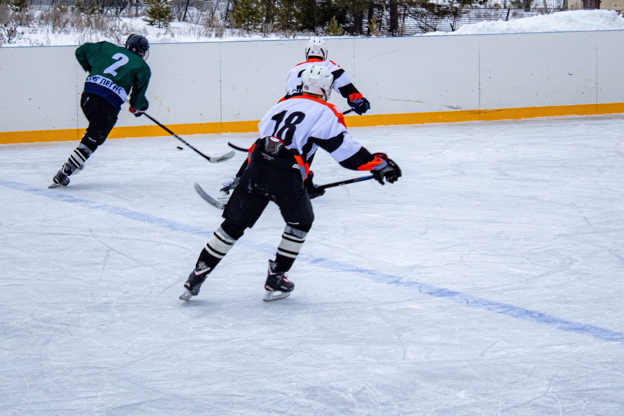 Хоккей г.п Атиг-г.Нижние Серги