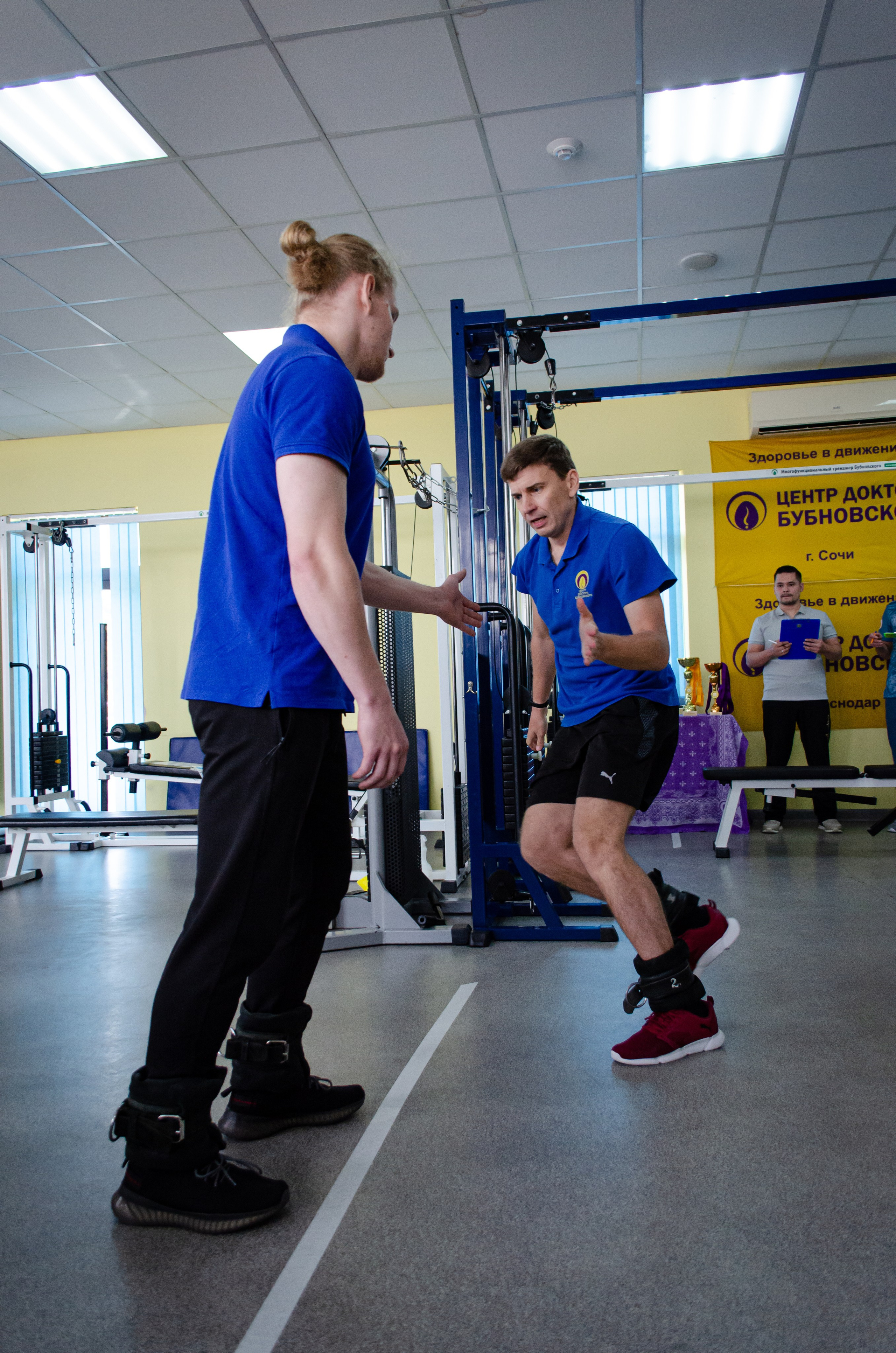 Медицинское спортивное мероприятие. Фотограф