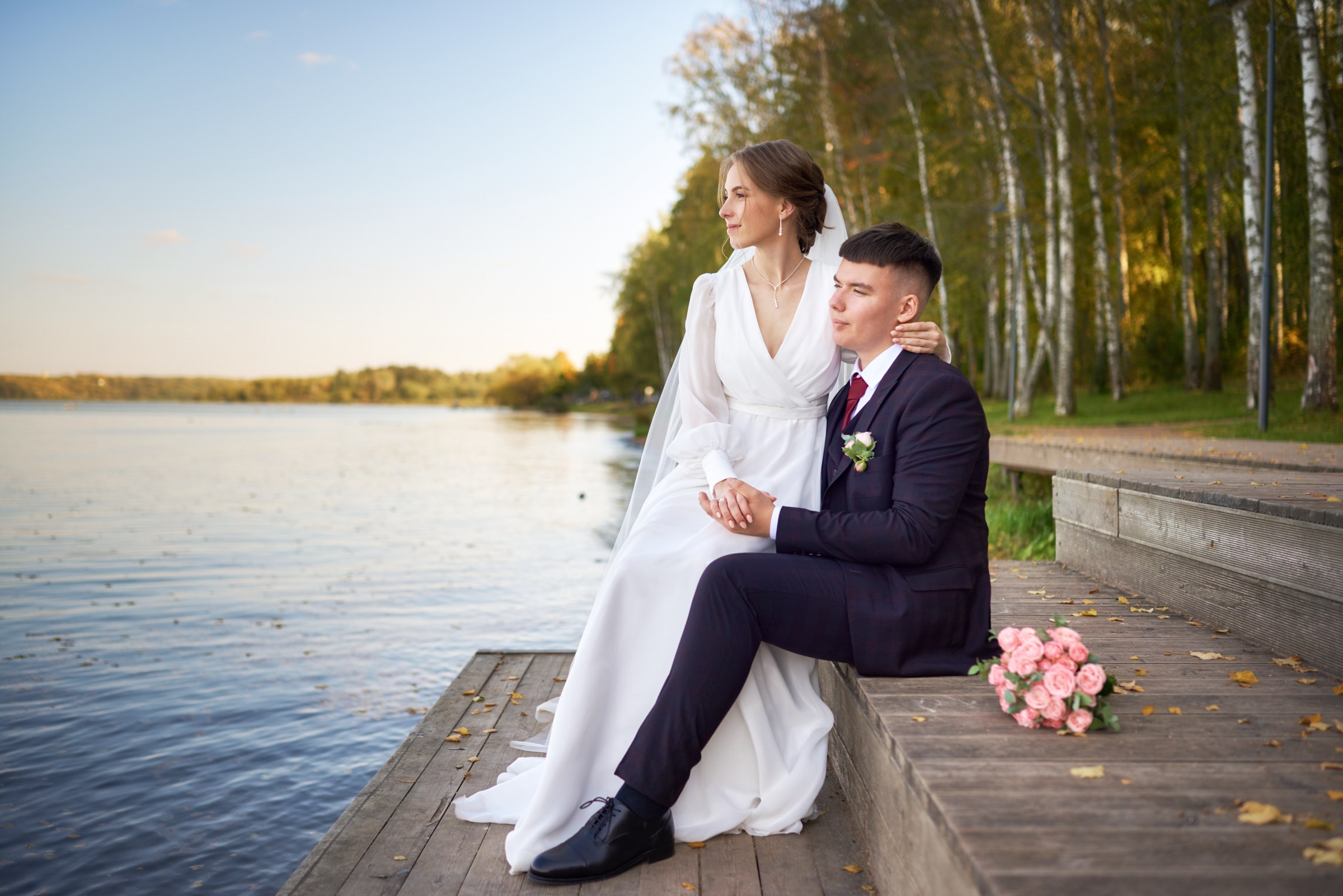 Никита и Настя. Свадебный фотограф, видеограф в Клину, Москве, Зеленограде, Калабушкин