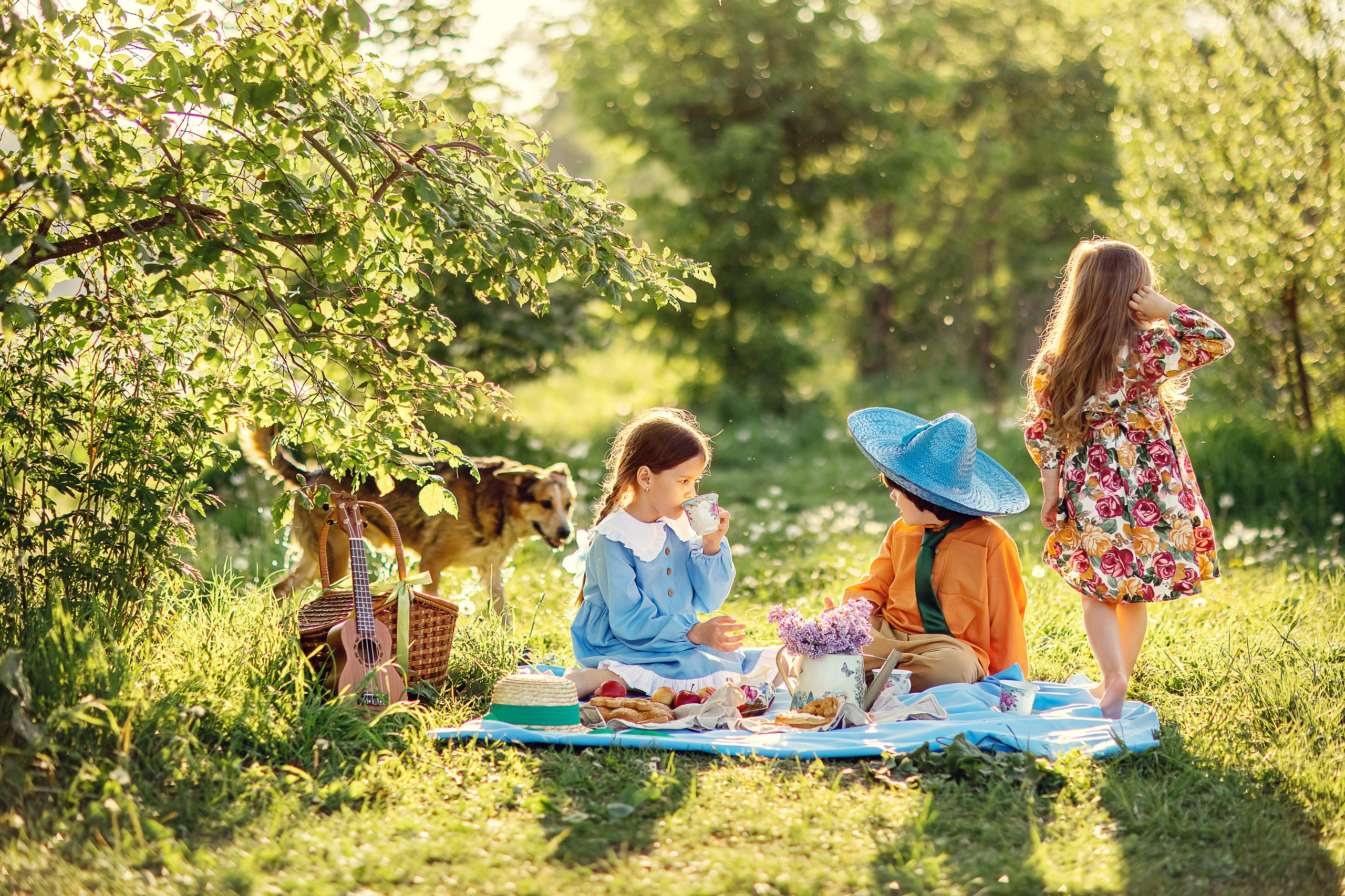 Незнайка в цветочном городе. Детский и семейный фотограф в Москве Анна Ипатьева
