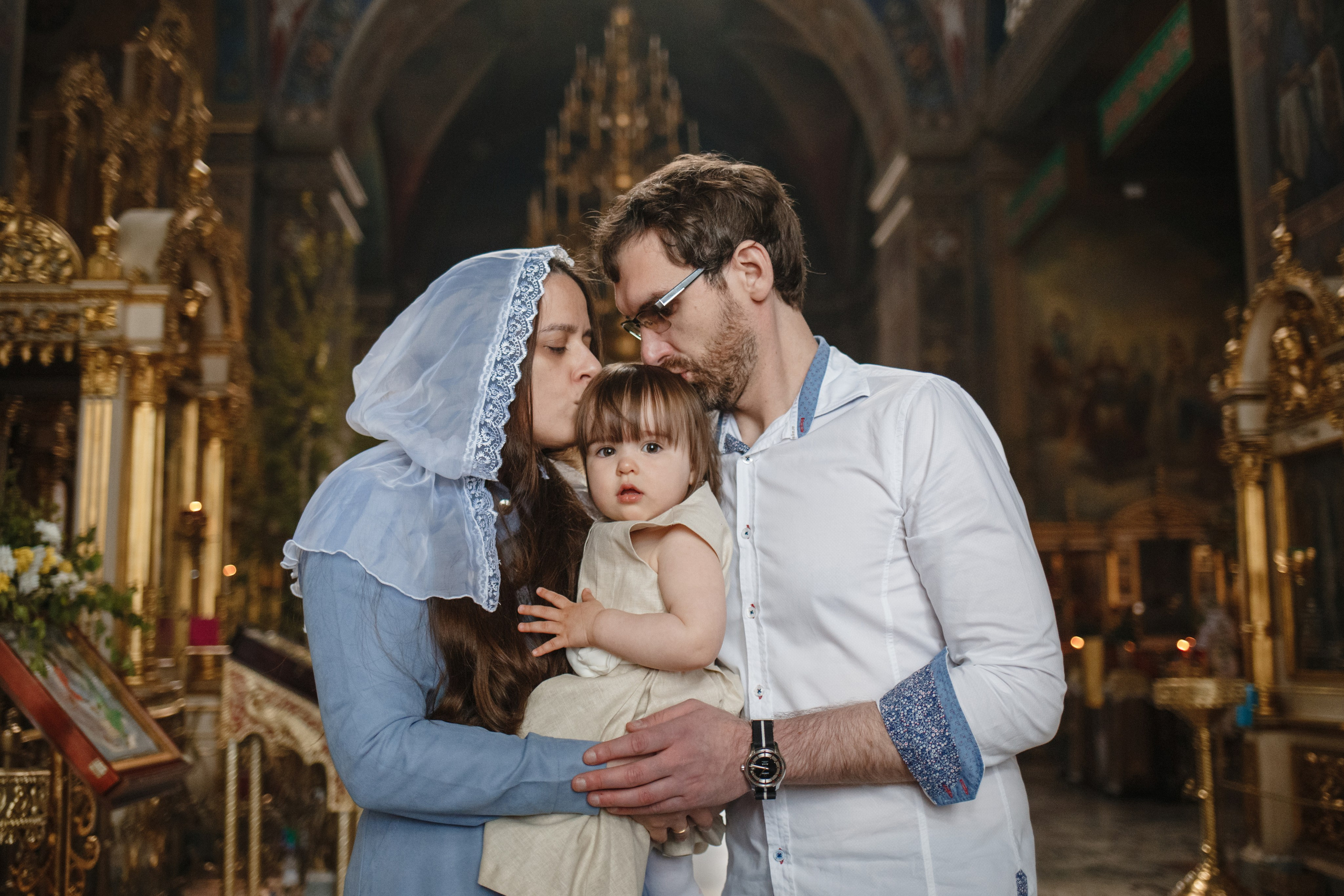 Крещение Валерии. Семейный фотограф Николаева Ольга