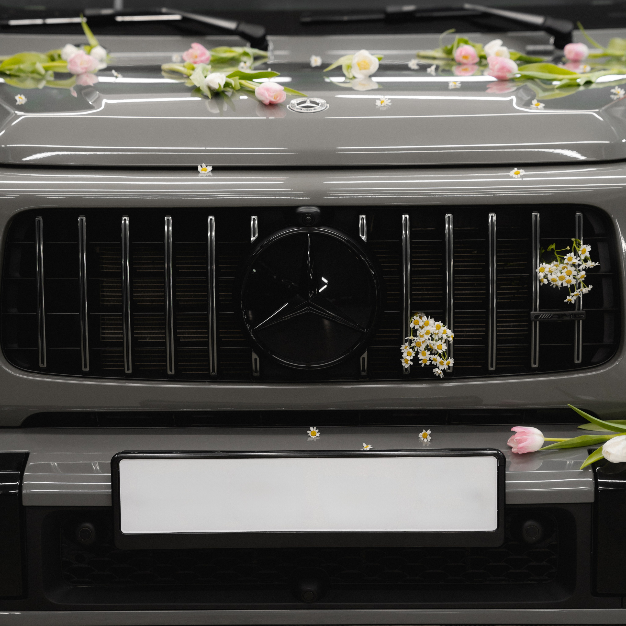 Floral Mercedes G-wagen. Автомобильный фотограф и видеограф в Новосибирске|Александра Косухина