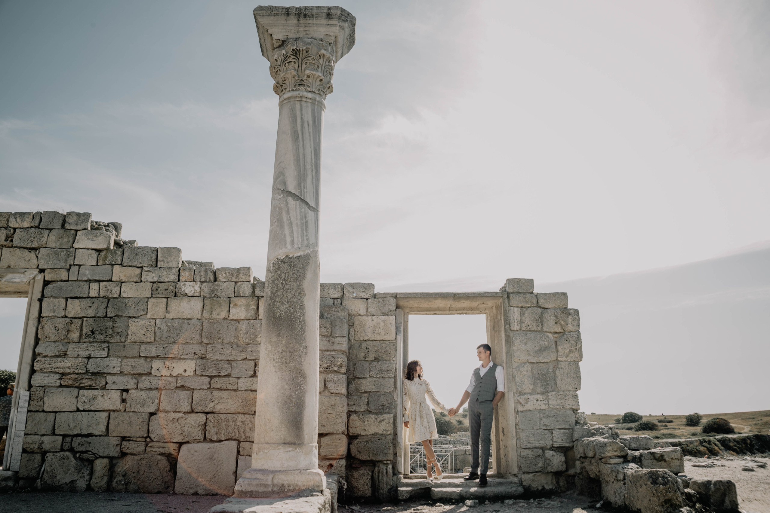 Екатерина & Иван. Свадебная фотосессия в Херсонесе. Свадебный и контент фотограф в Севастополе и Крыму Марина Данилова