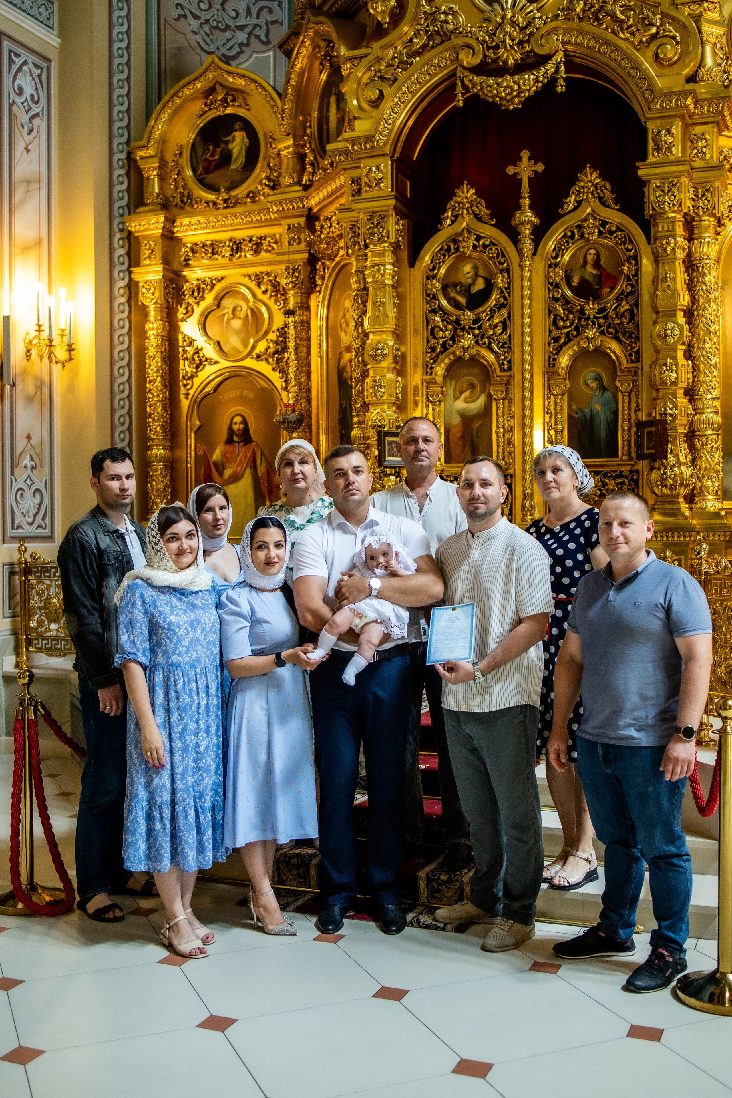 Крещение Нины. Фотограф Надежда Лукьянова