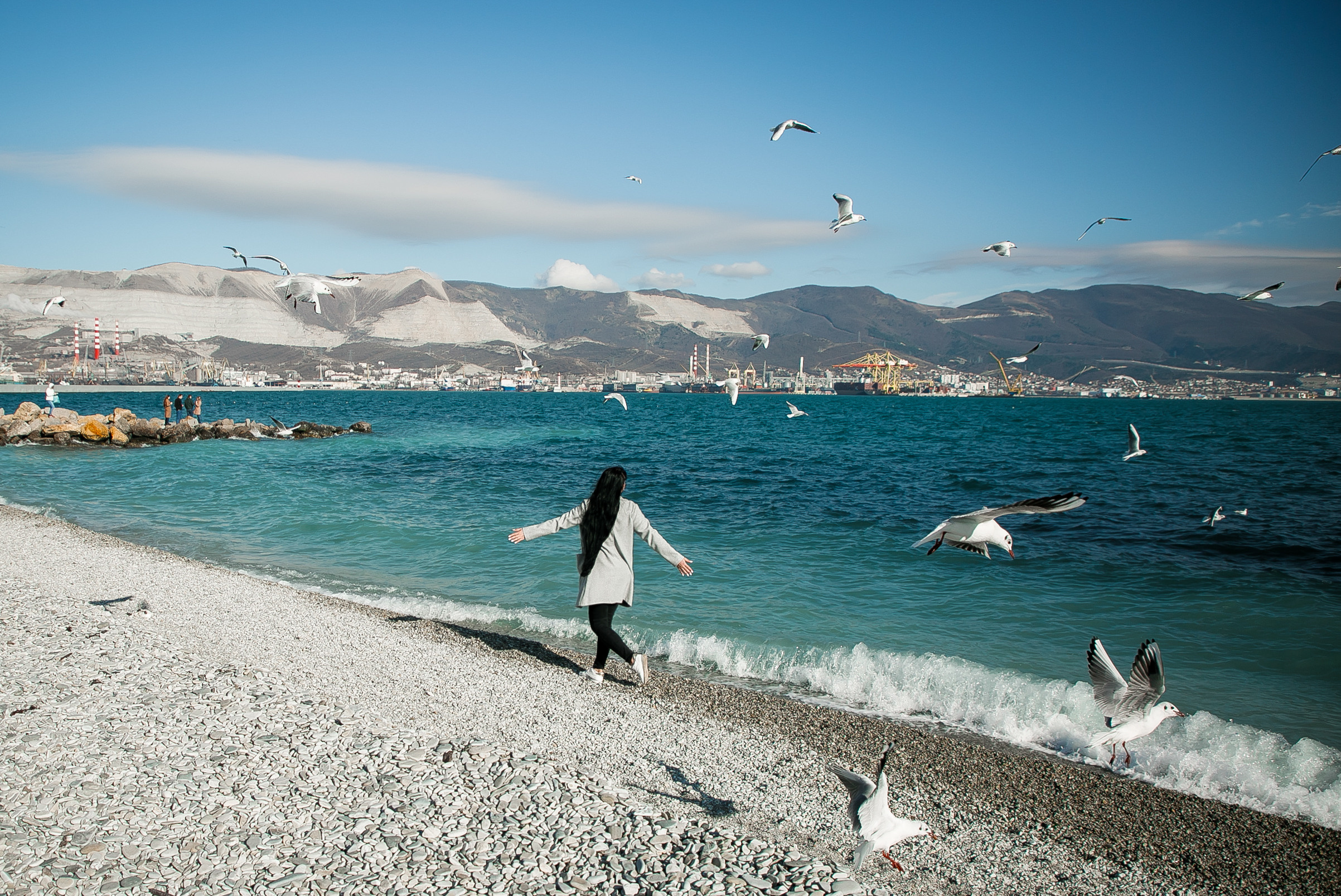 Море…Чайки…. Свадебный и семейный фотограф/видеограф в Краснодаре Наталья Осинская