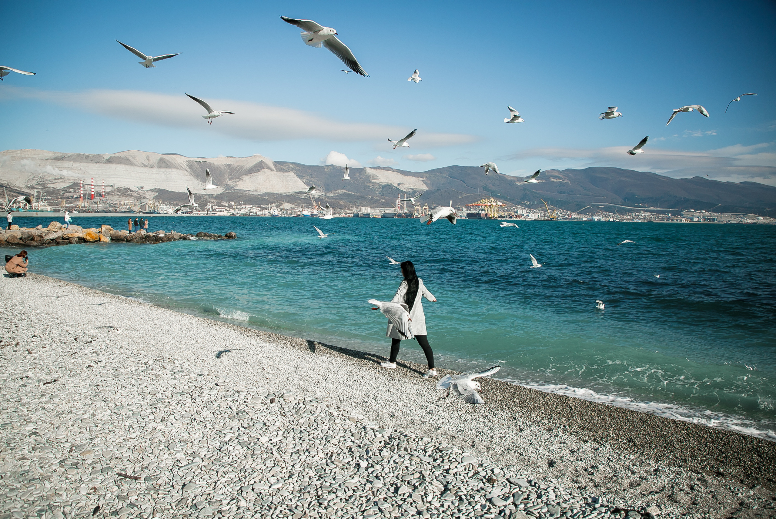 Море…Чайки…. Свадебный и семейный фотограф/видеограф в Краснодаре Наталья Осинская