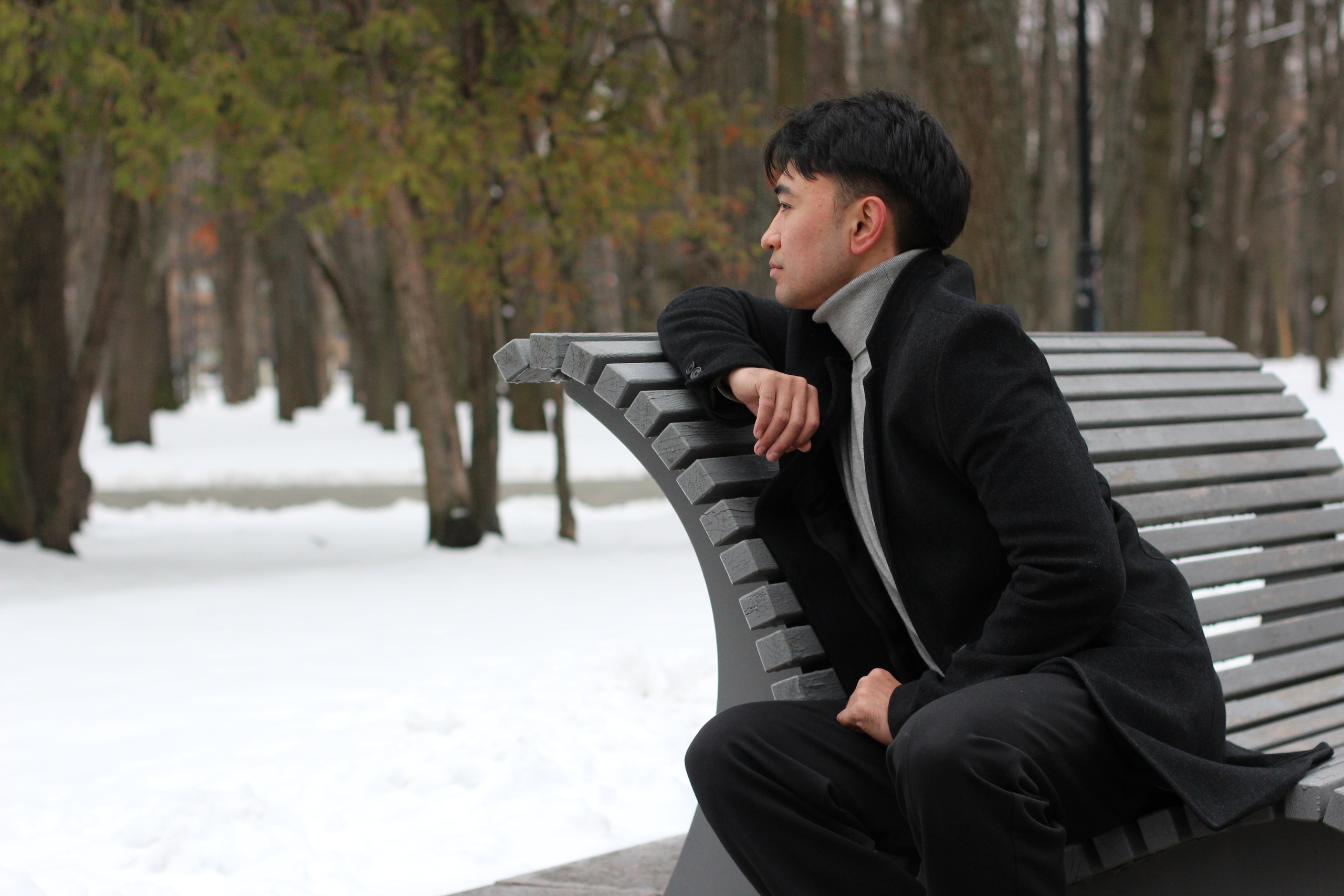 Ерлан, мужская фотосессия в районе Северного речного вокзала. Ваш личный фотограф в Москве Мила