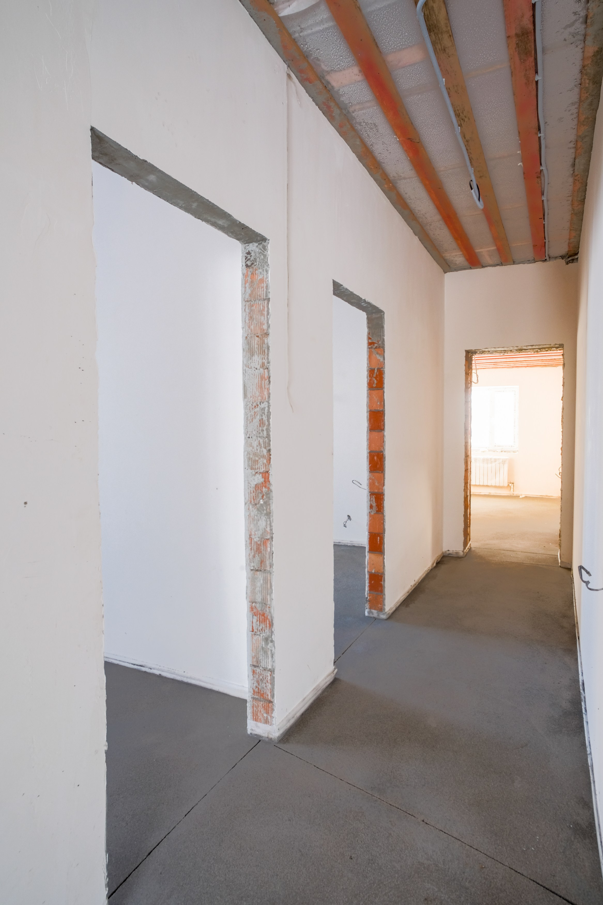 Столбище — Дом от застройщика в предчистовой отделке. Интерьерный фотограф Казань