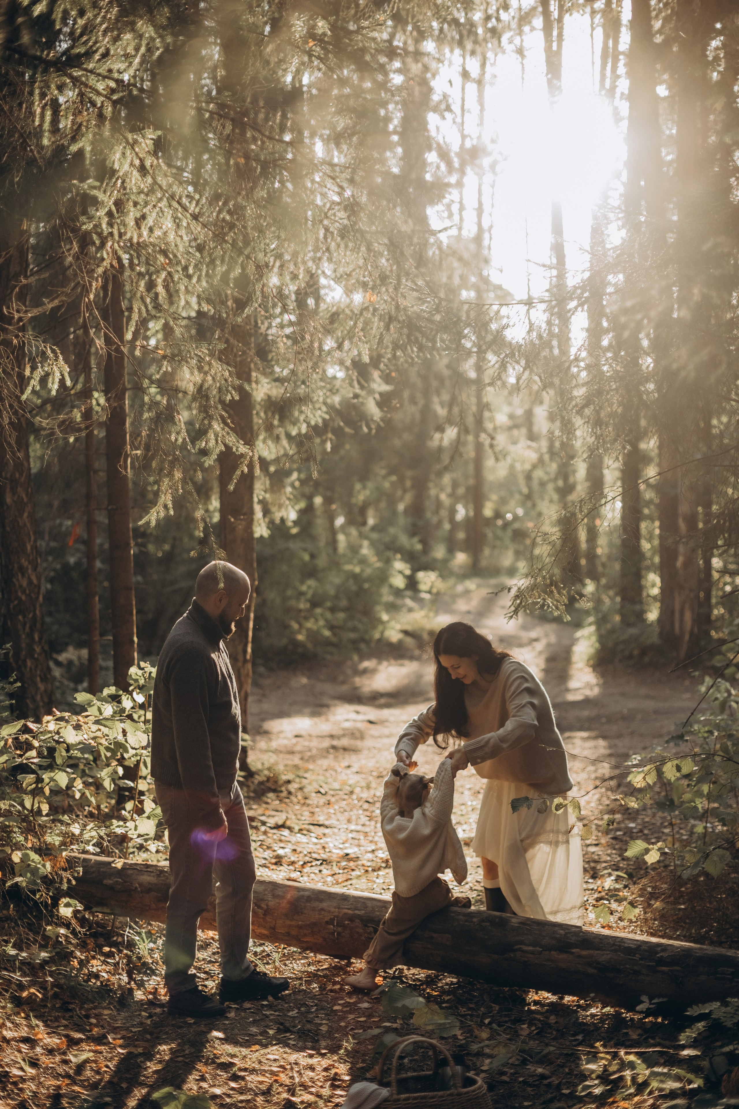В тишине леса. Семейный фотограф в Брянске Зурилина Екатерина
