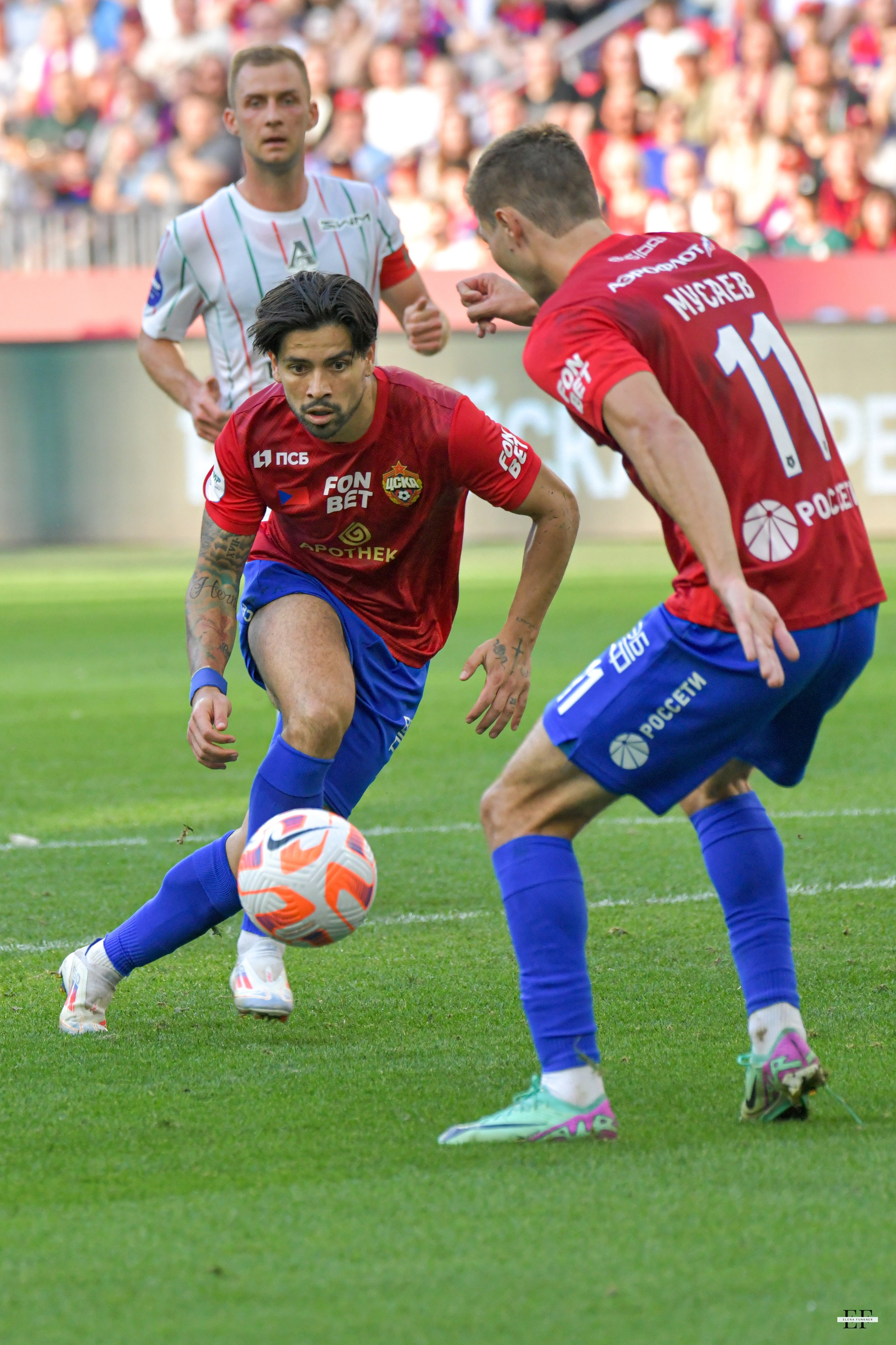 ПФК «ЦСКА» — ПФК «ЛОКОМОТИВ» Российская Премьер-Лига. 5 тур. 18.08.2024 ВЕБ-Арена г. Москва. Свой взгляд через объектив