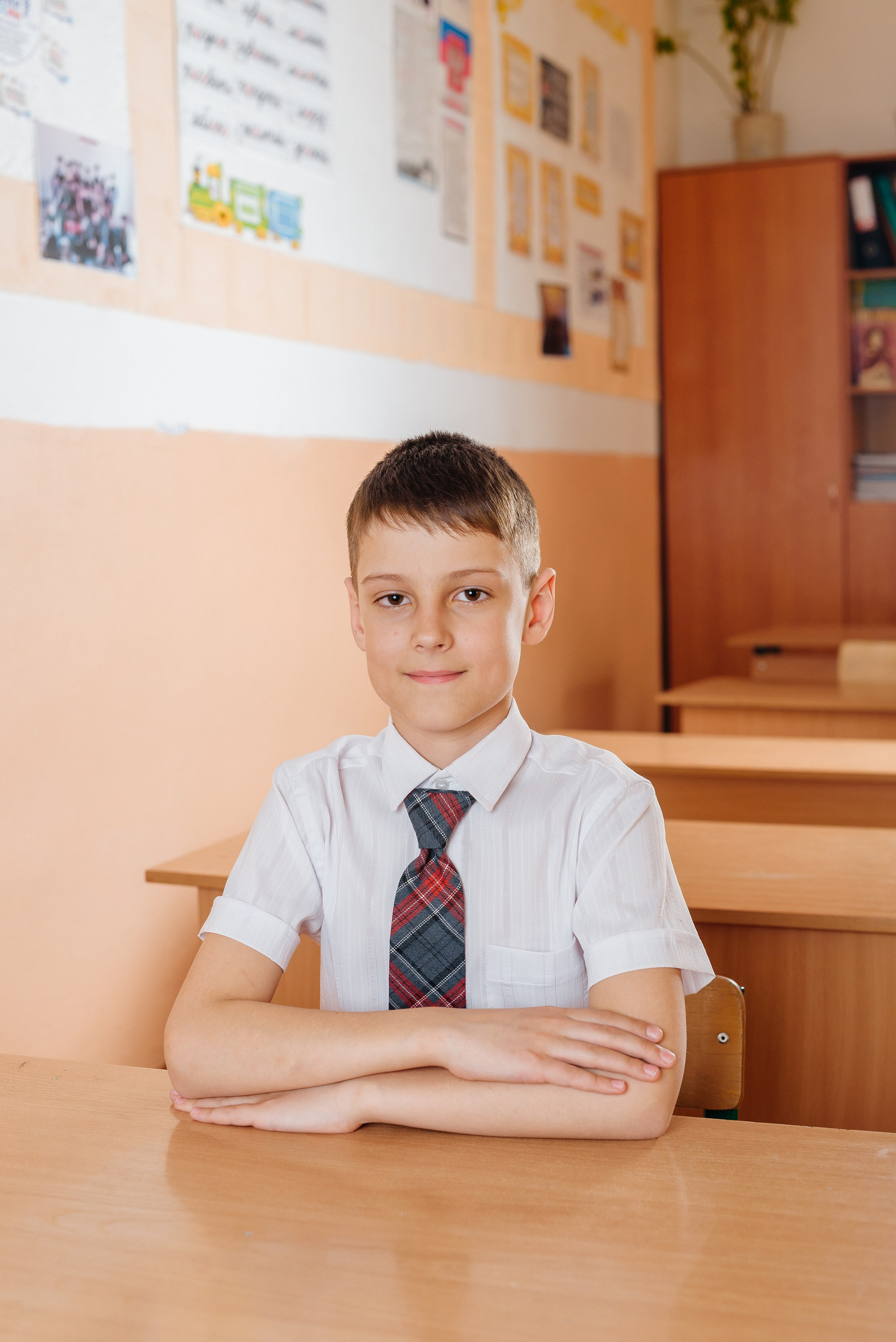 Портреты за партой. Семейный фотограф в Барнауле