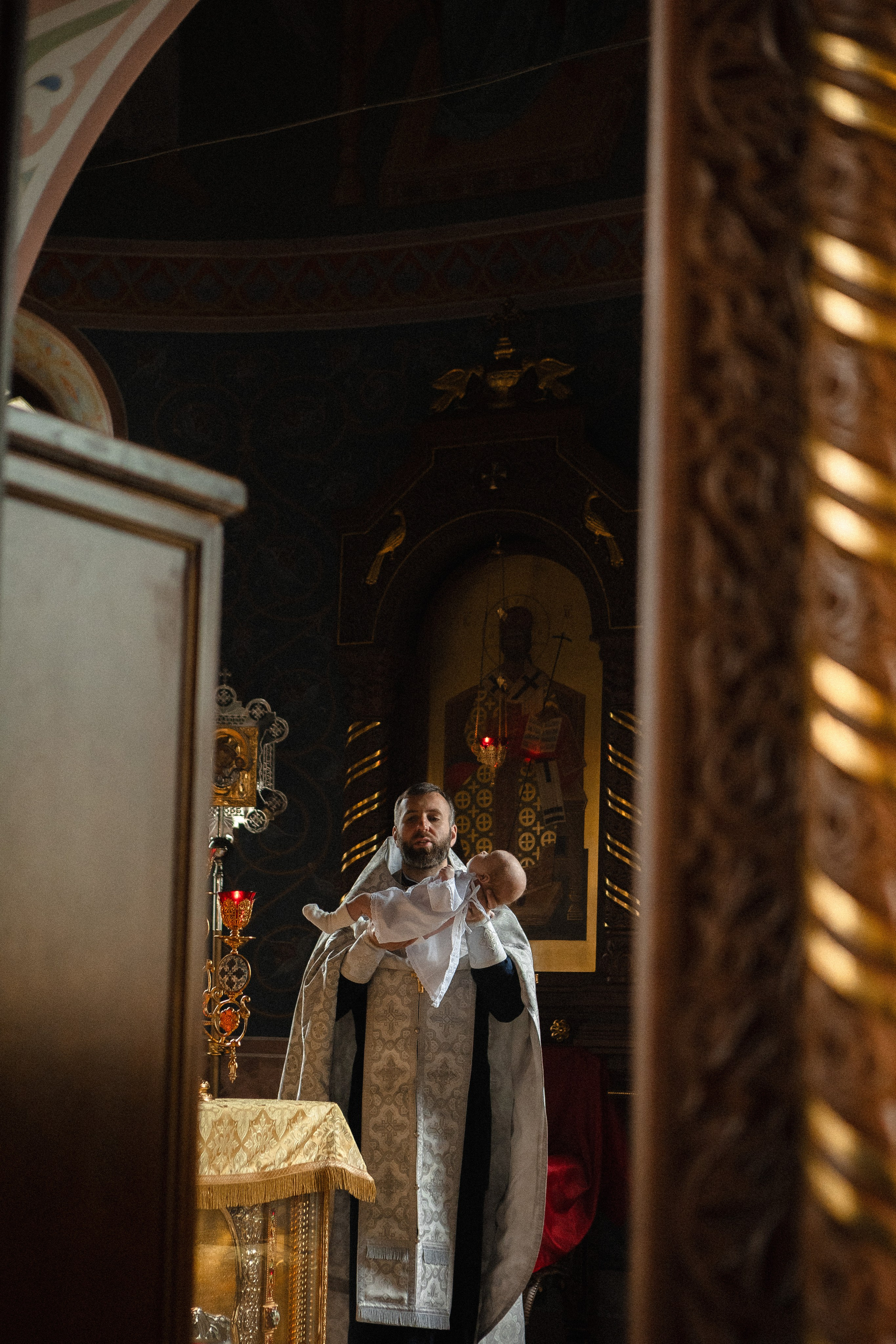 Таинство крещения Матфея. Семейный фотограф в Нижнем Новгороде Доронина Юлия