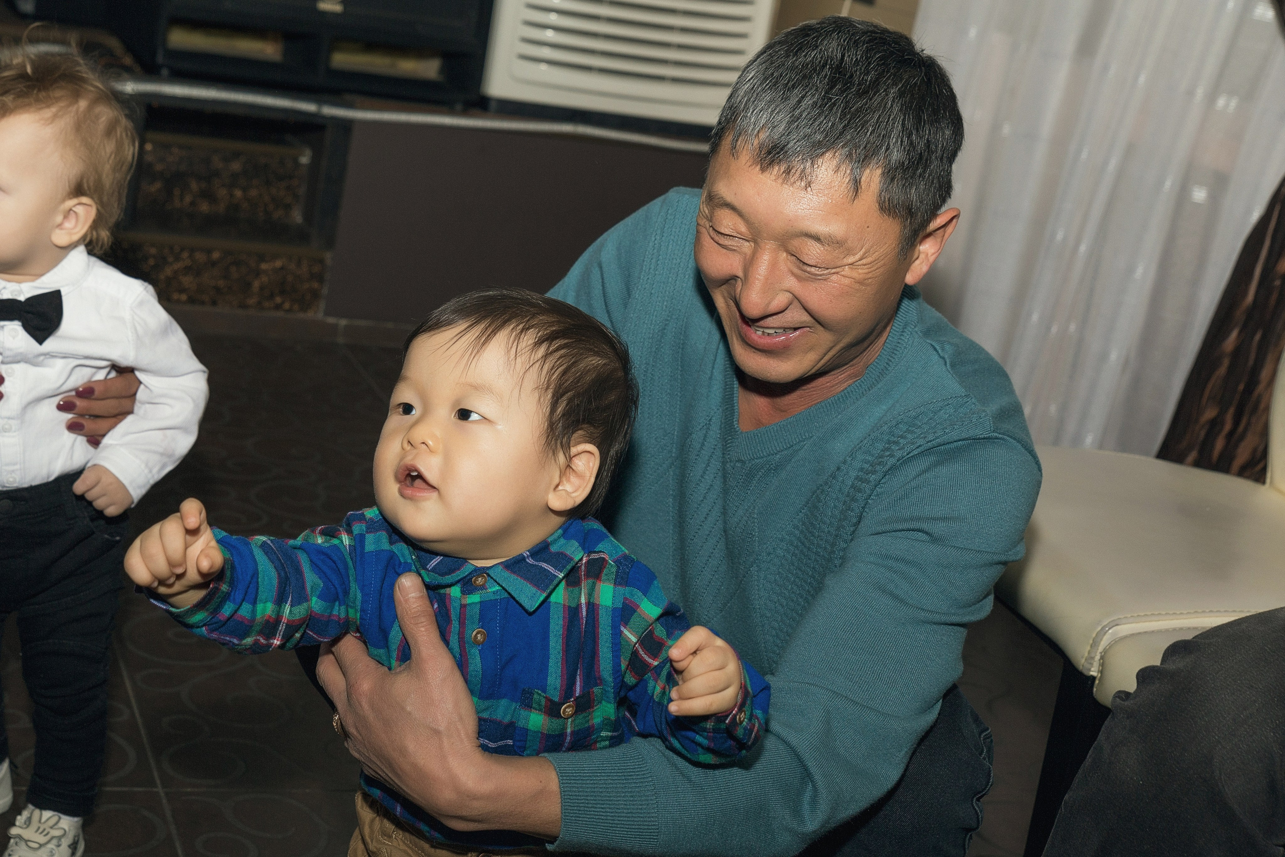 Дедушка и внук