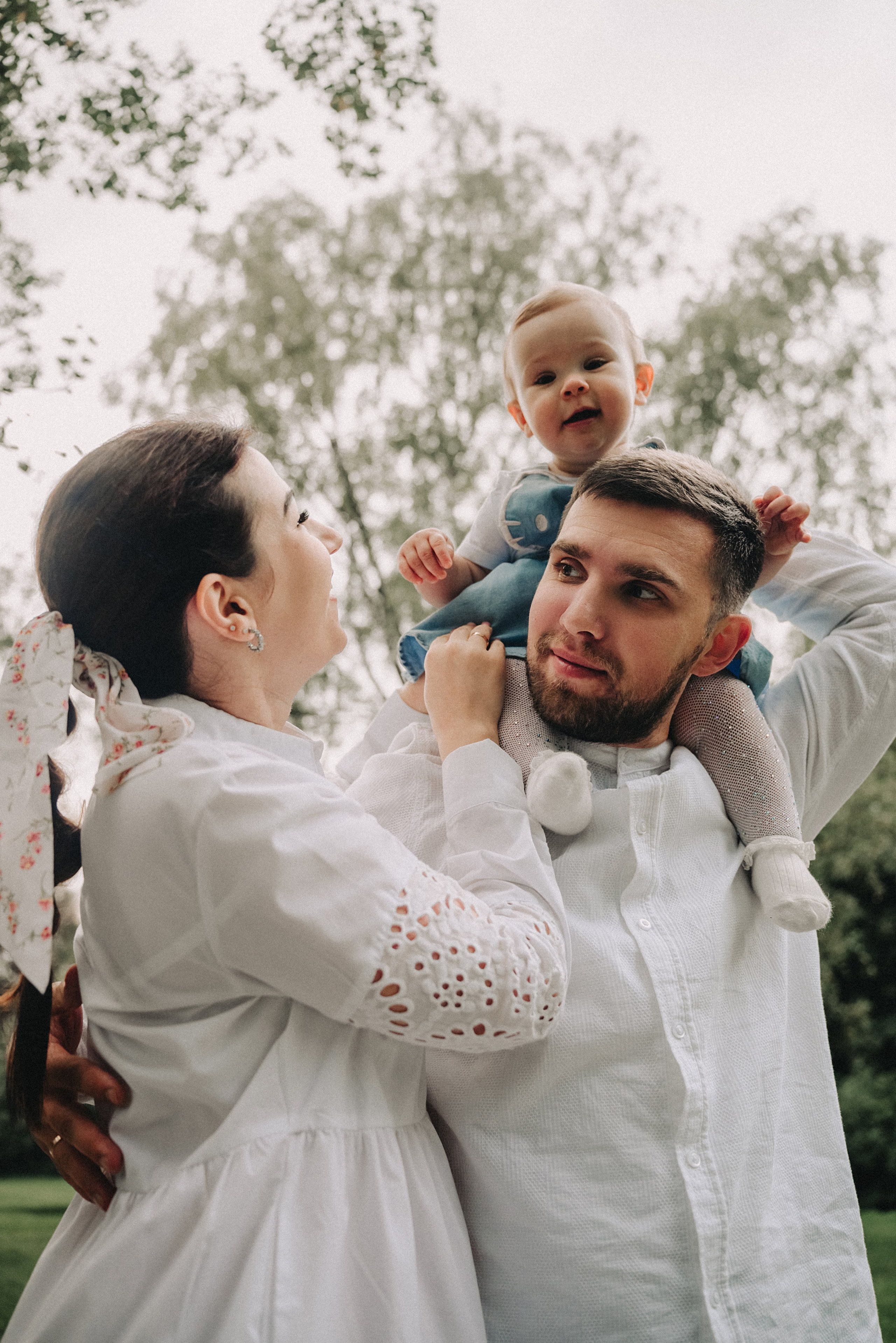 Семья в парке. Фотограф Анастасия Монах