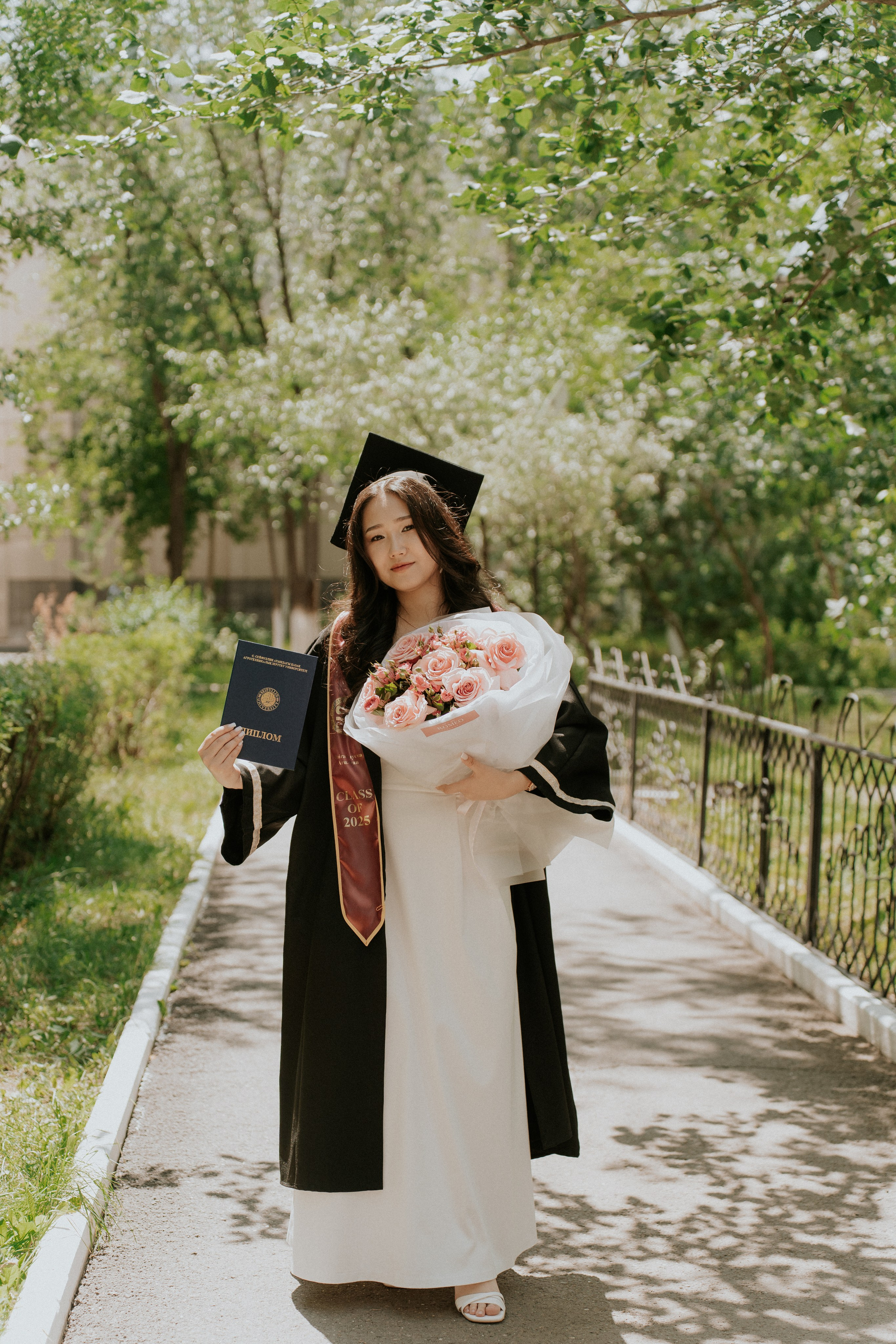 Выпускной Аграрный унивеситет. Крис Богомазова