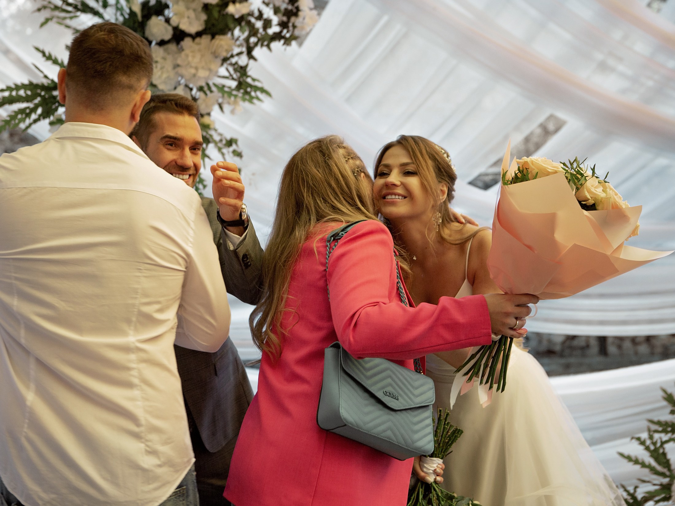 Свадьба с гостями. Свадебный и портретный фотограф Москва