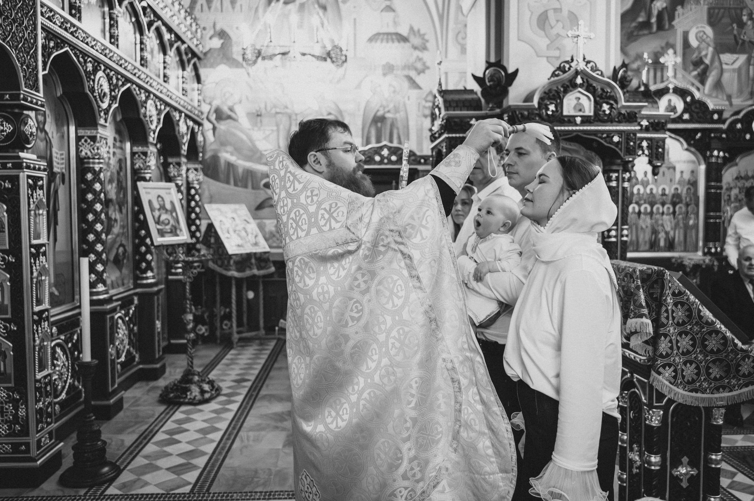 Крещение Фёдора (Храм Всех Святых) криптовый. Семейный фотограф в Минске Дарья Дреко