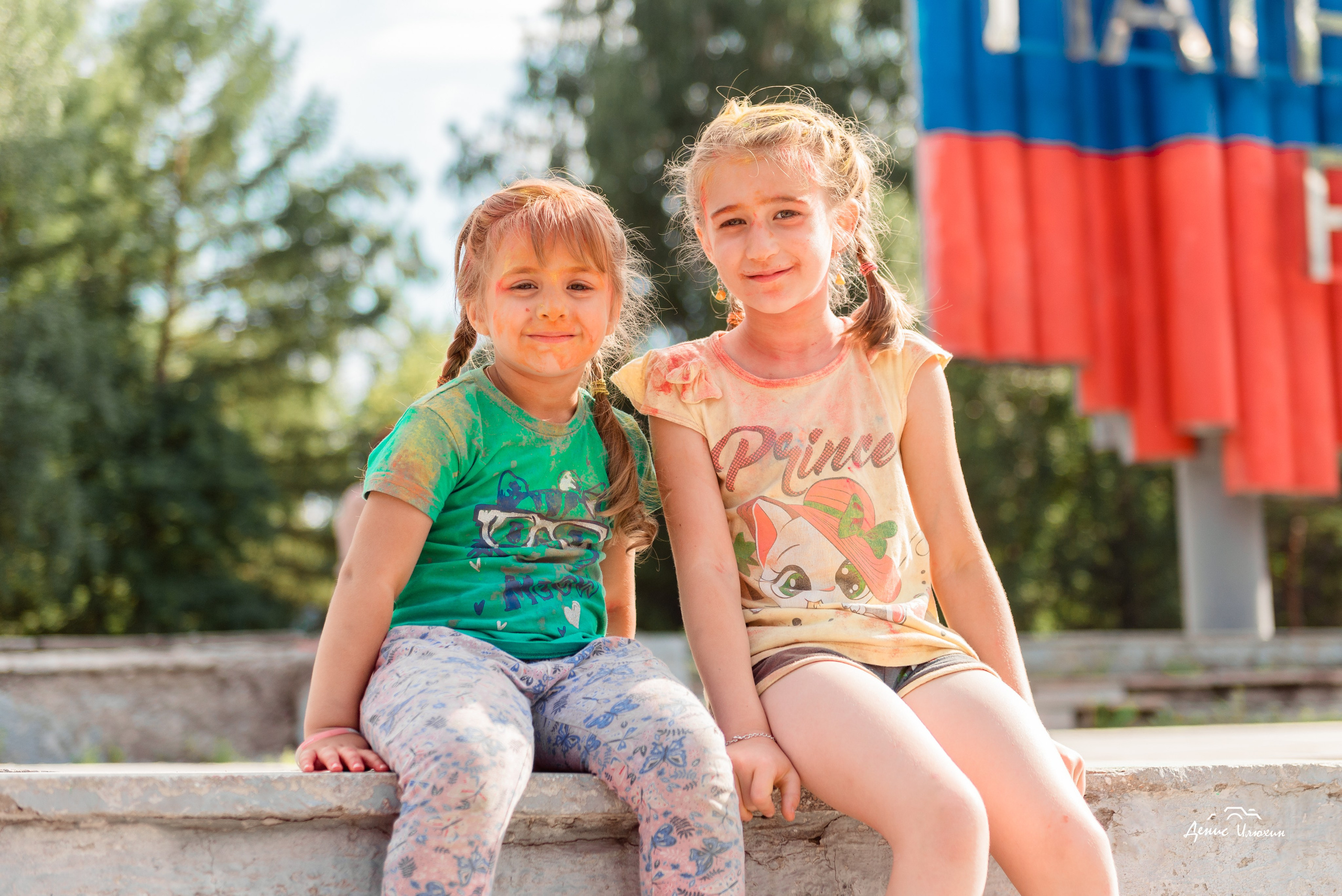 Краски Холи в Комсомольском Парке 2023. Детский фотограф, семейный фотограф и репортажи в Кемерово