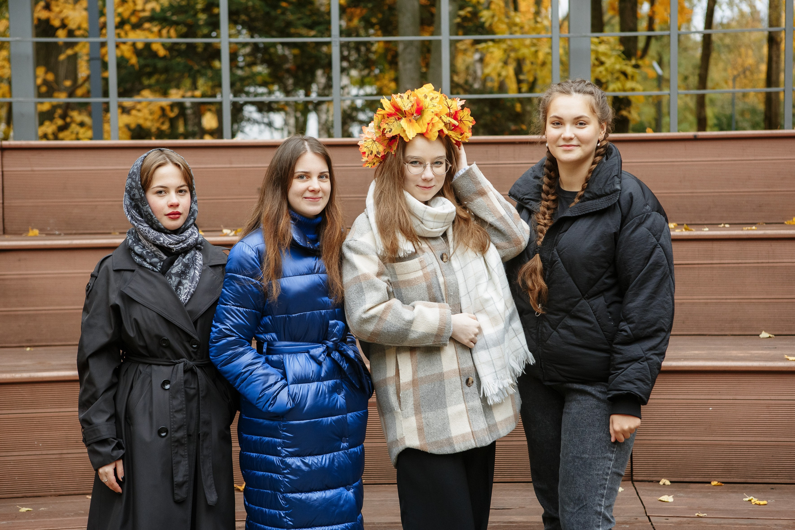 Осень Гимназия 12 11 В 2023 г. Свадебный и портретный Фотограф в Липецке Дмитрий Котюков