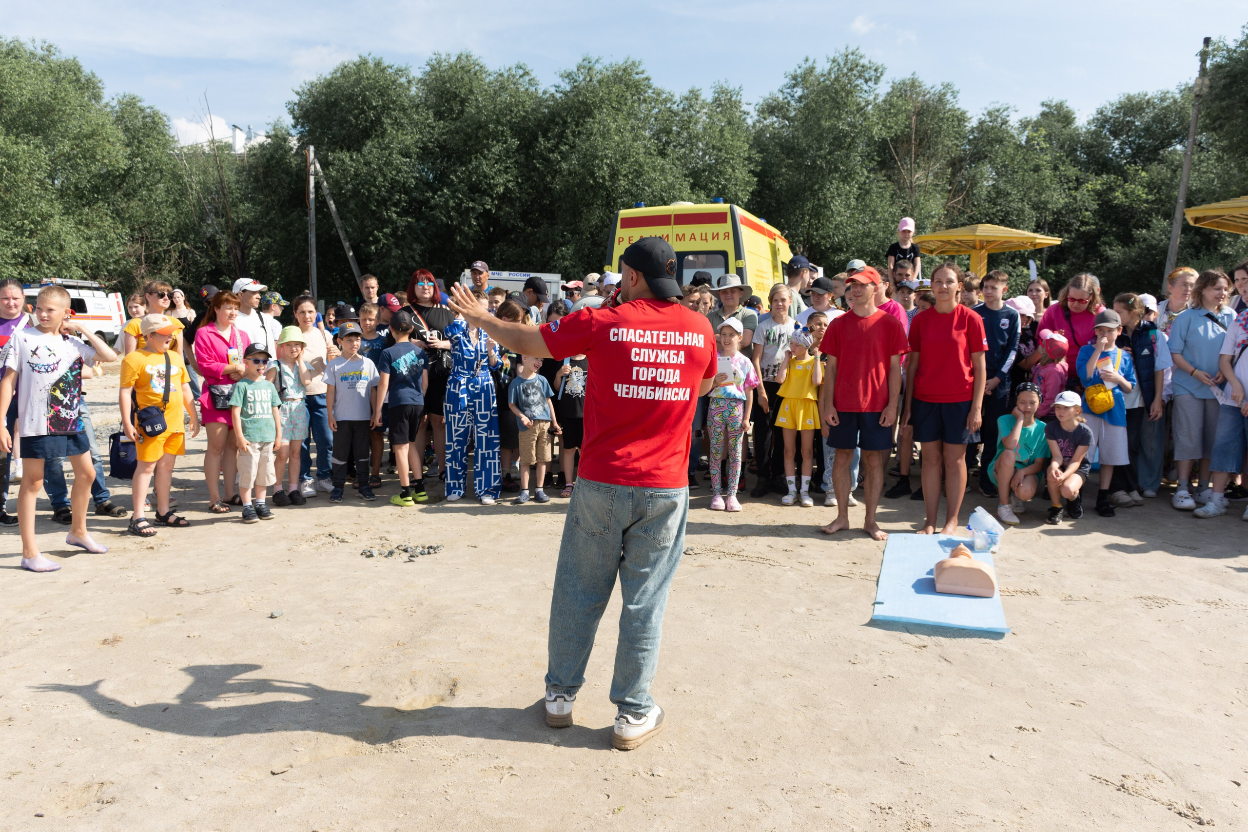 Урок по безопасности на воде (полный альбом). Фотограф Максим Буряк