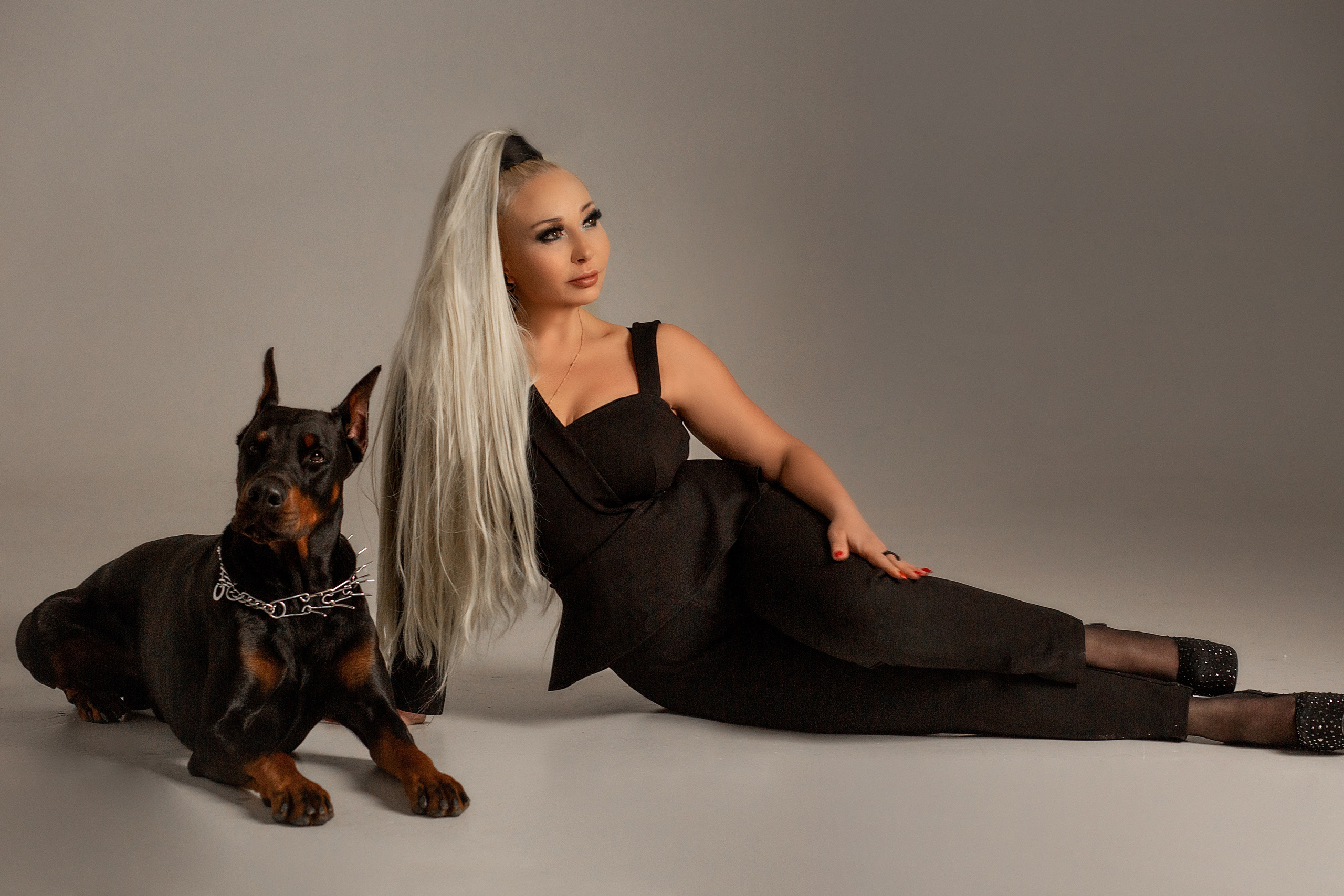 Олена и Декстер. Фотосессия с лошадьми в Нижнем Новгороде