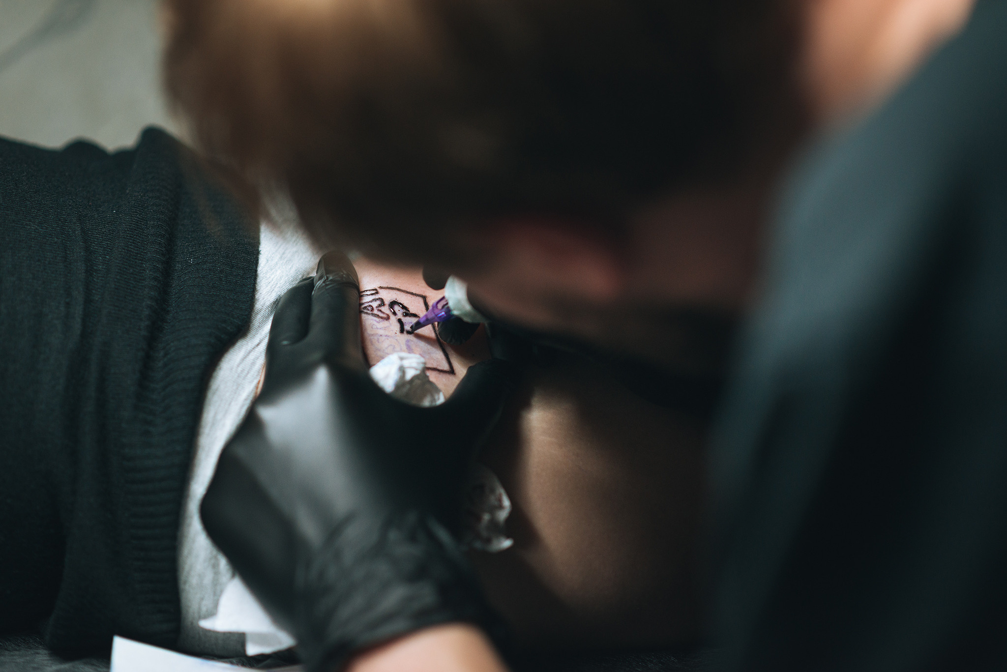 ТАТУХИ ОДИНОКОЙ СТАРУХИ. Репортажный фотограф в Санкт-Петербурге Анастасия Клёпова