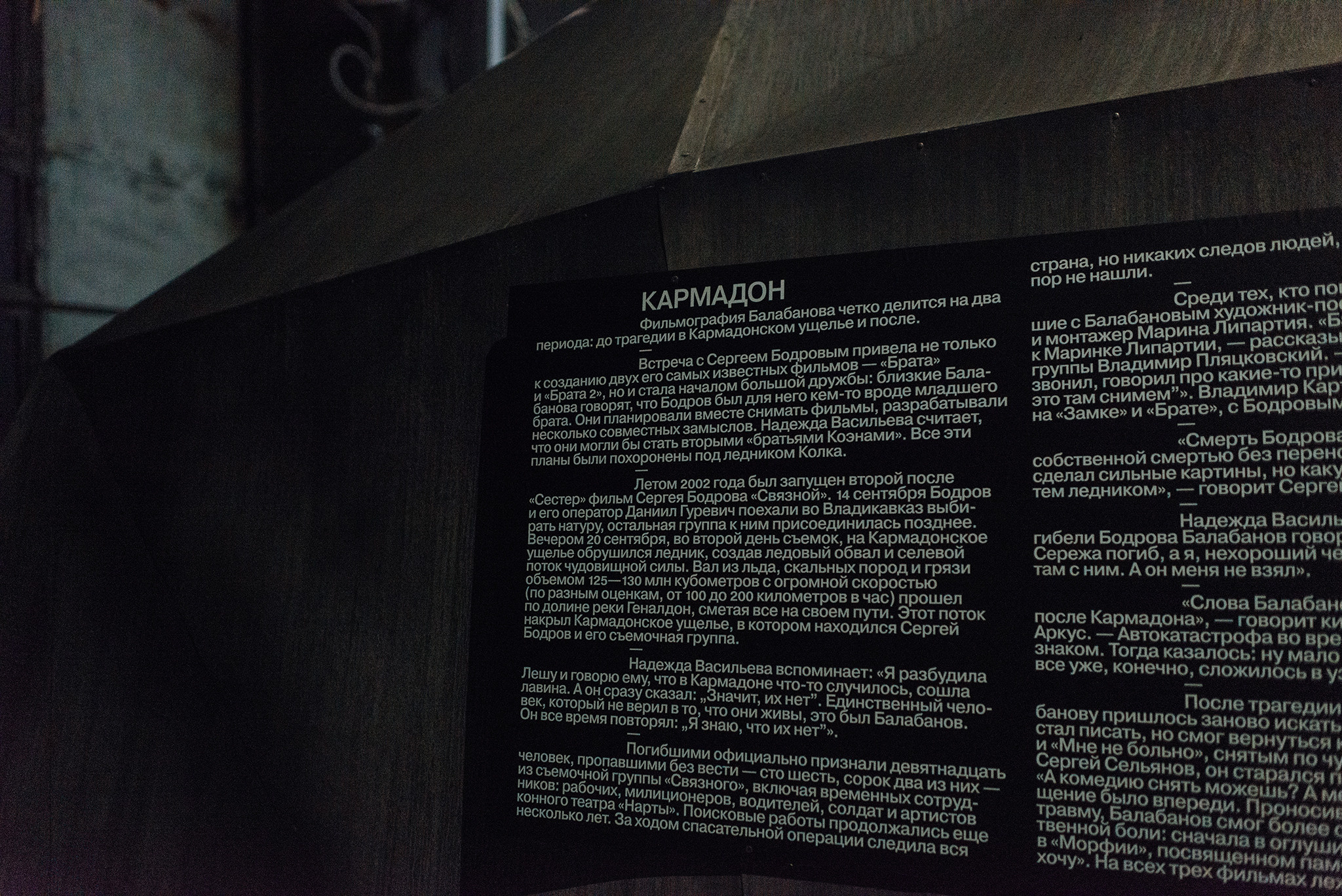 Балабанов. Выставка-путешествие. Репортажный фотограф в Санкт-Петербурге Анастасия Клёпова