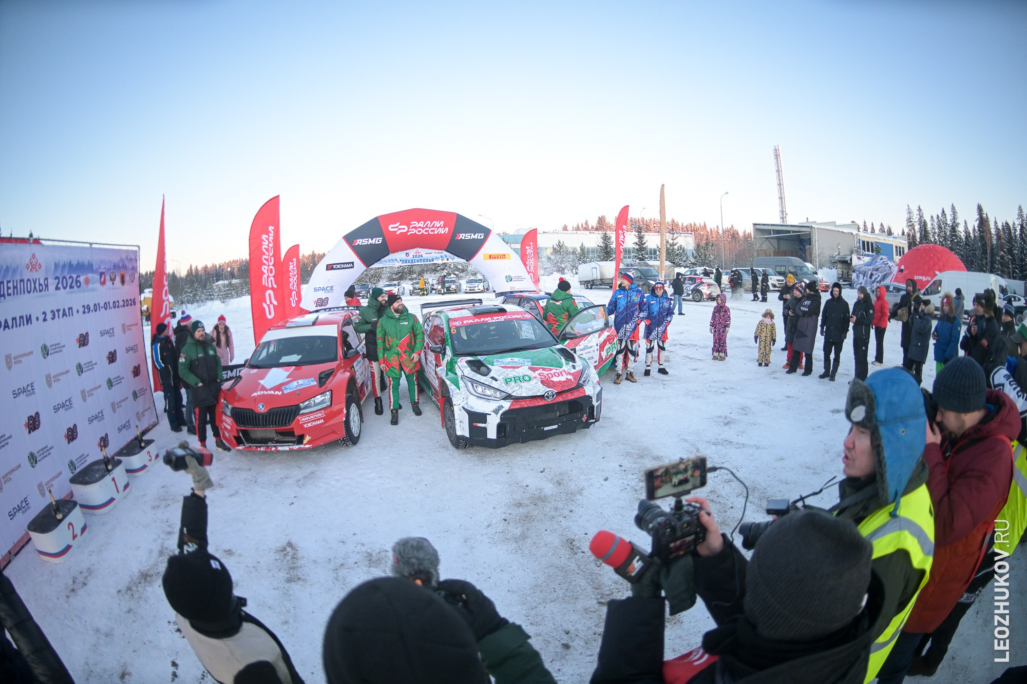 Ралли Лахденпохья 2026. Спортивный фотограф Леонид Жуков