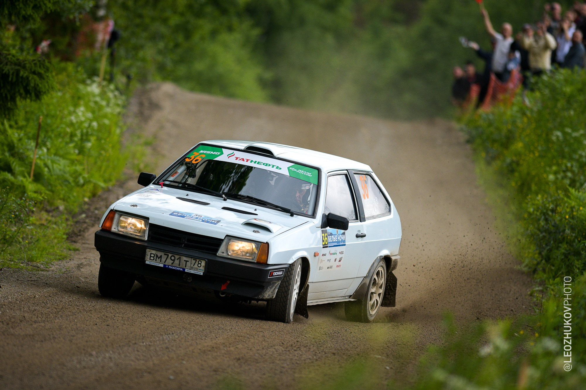 Rally Belye nochi 2026 by sports photographer Leo Zhukov