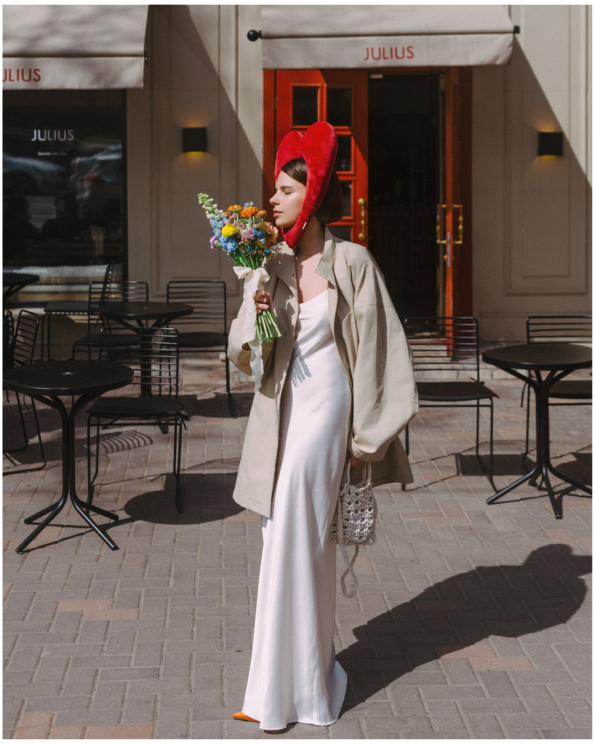 Красивое платье невесты