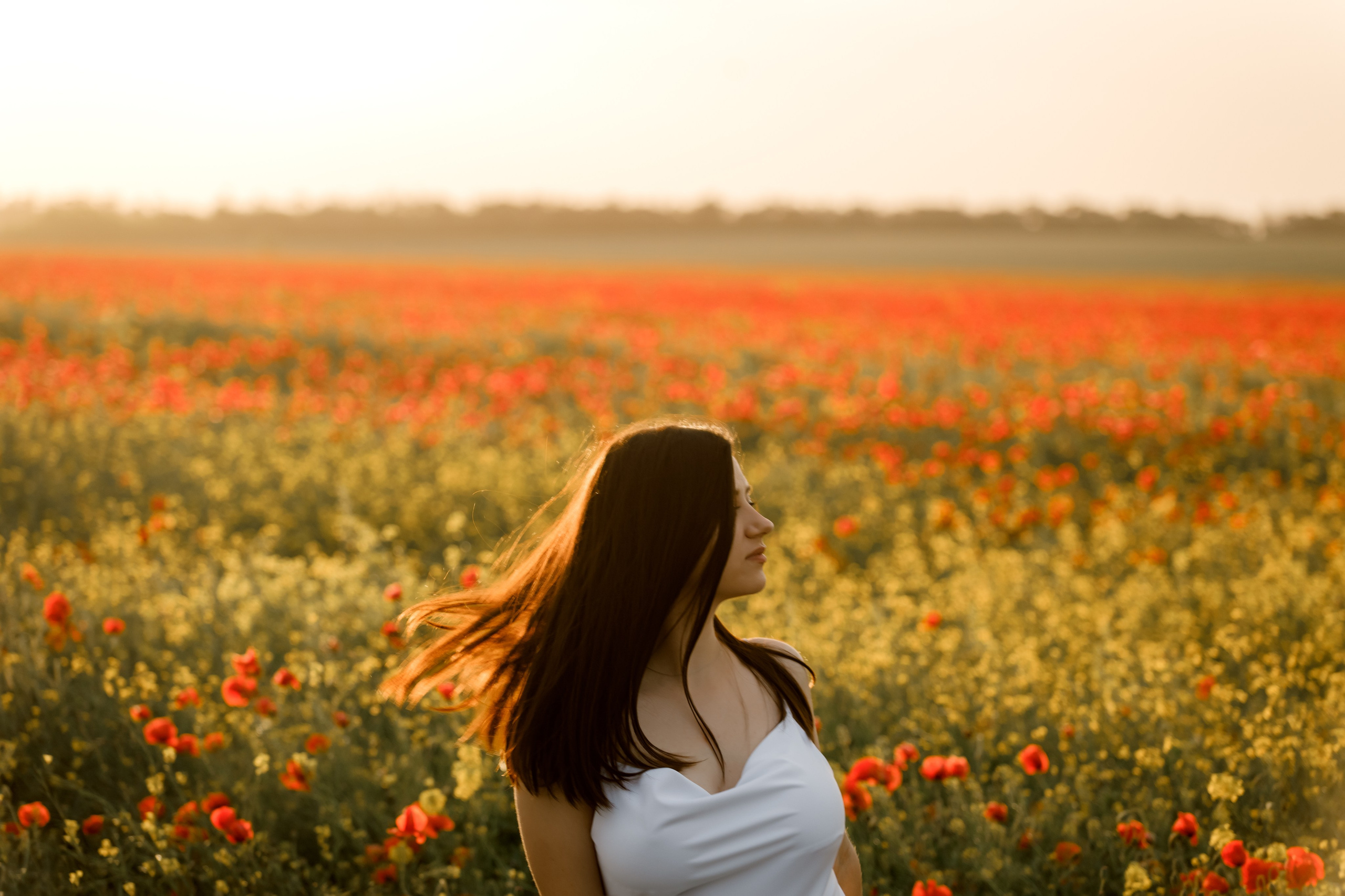 Фотосессия в маковом поле Новопокровская. Свадебный и семейный фотограф в Краснодарском крае Мария Данилкина
