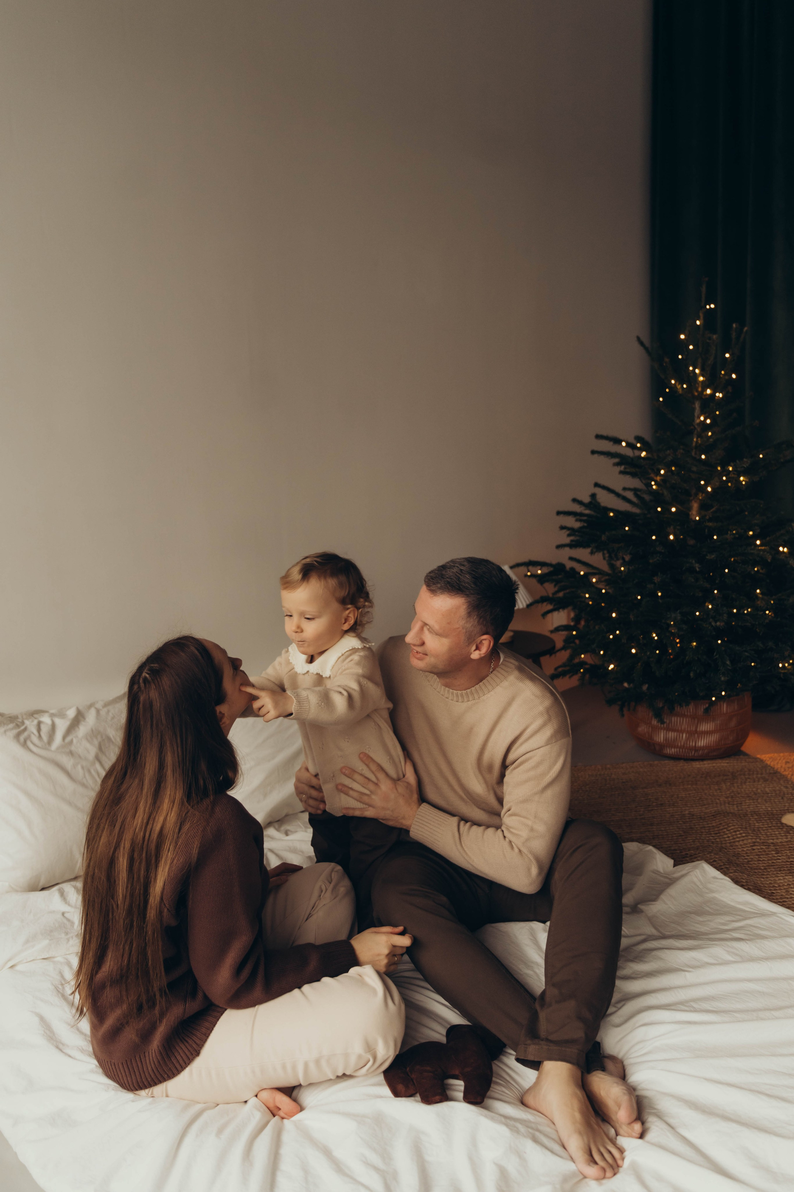 Екатерина, Николай и малышка Аня