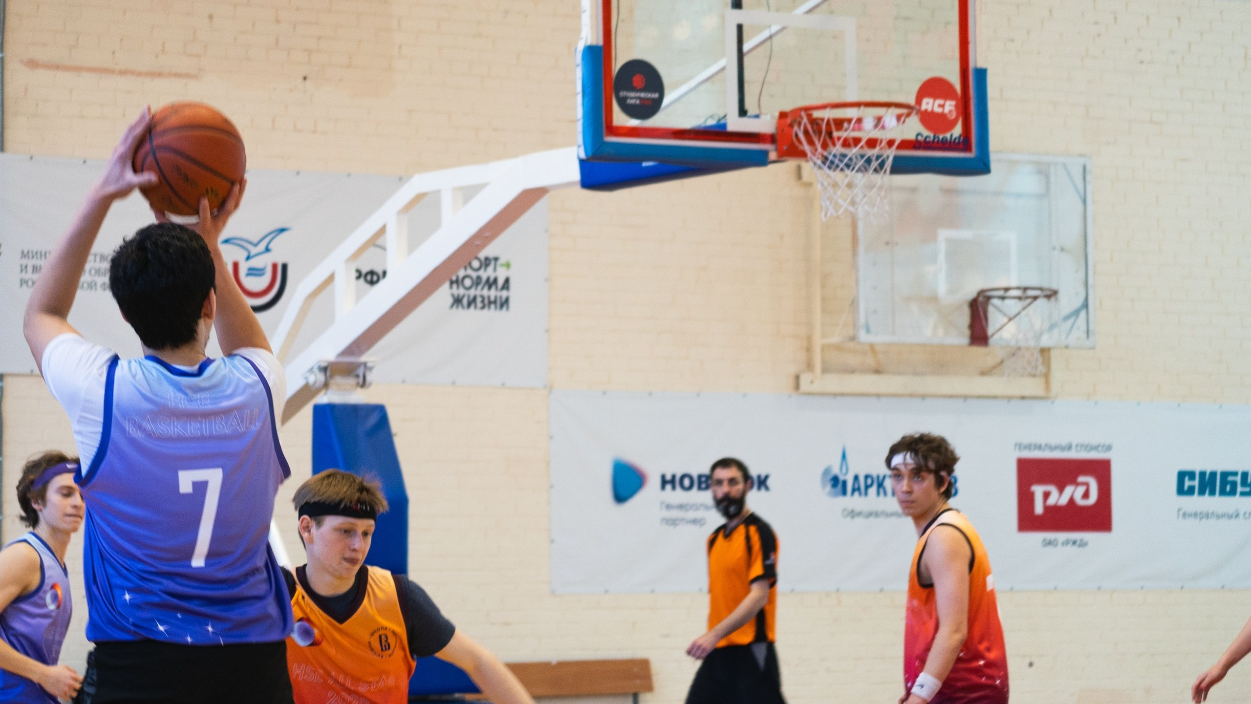Соревнования по баскетболу HSE ALL STAR 2025. Фотограф и видеооператор Екатерина Гнатюк