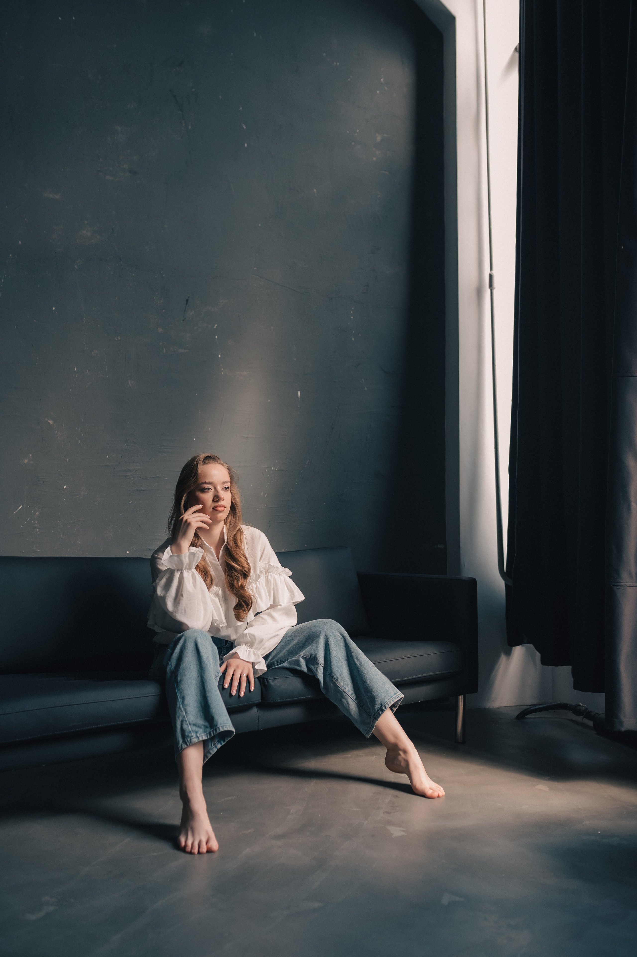 Портрет в студии. Семейный фотограф в Пензе Надя Силантьева