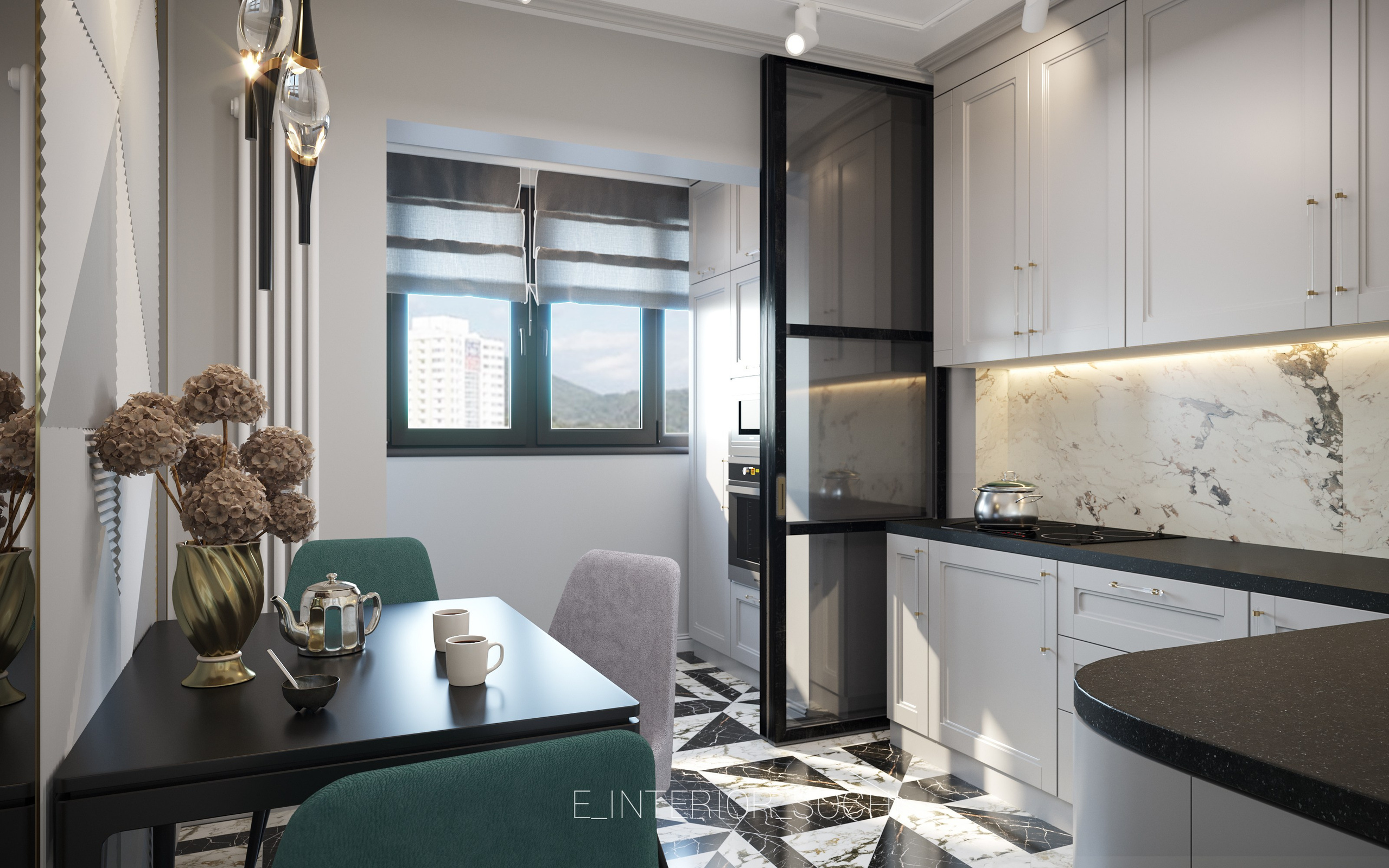 CHERRY MOOD. Дизайн интерьера Евгения Тисленко