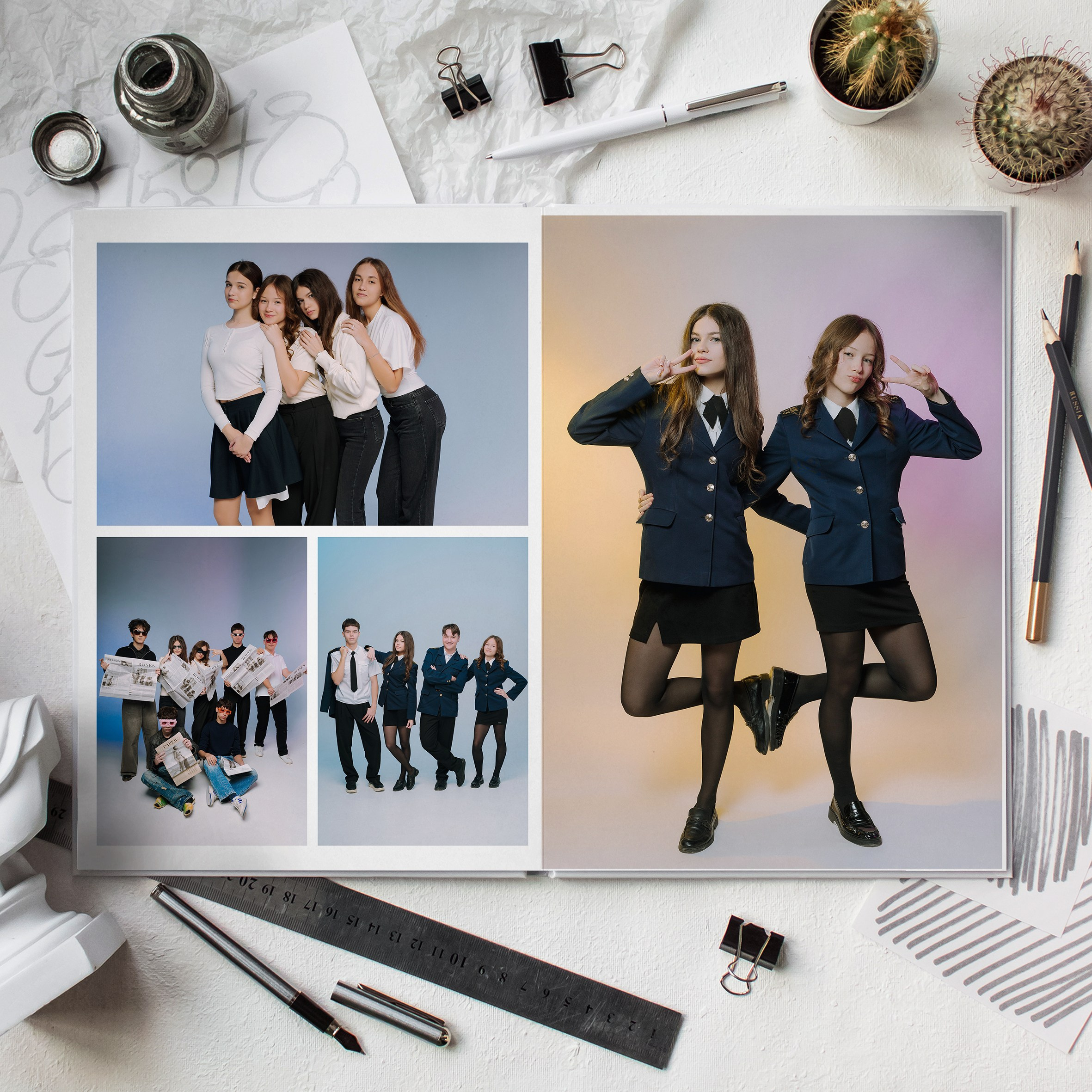 Книга 6 страниц старшая школа. Выпускные альбомы Натальи Бутко: Новороссийск, Анапа, Геленджик