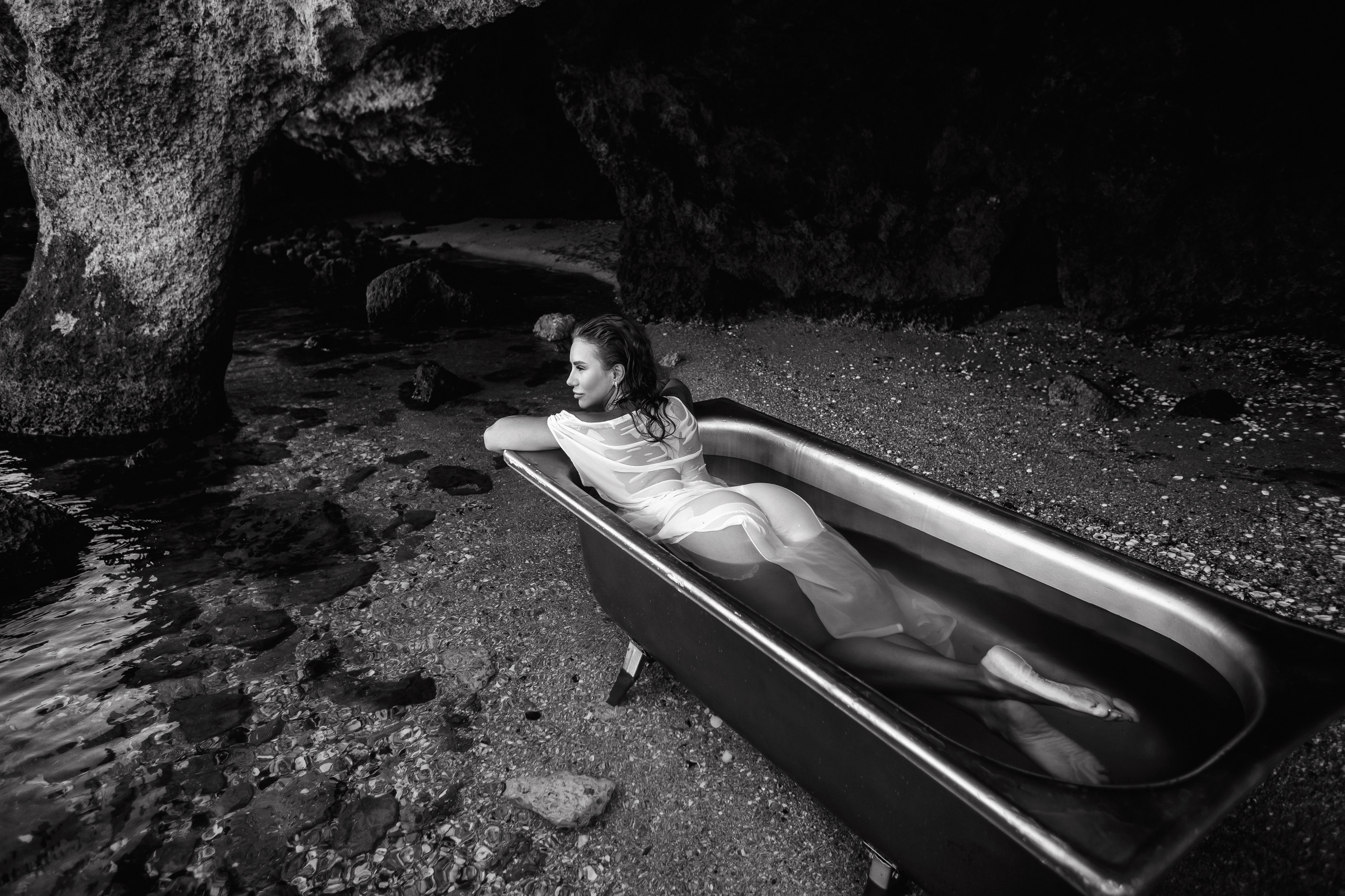 Ванна в море. Фотограф Анна Лейман. Севастополь