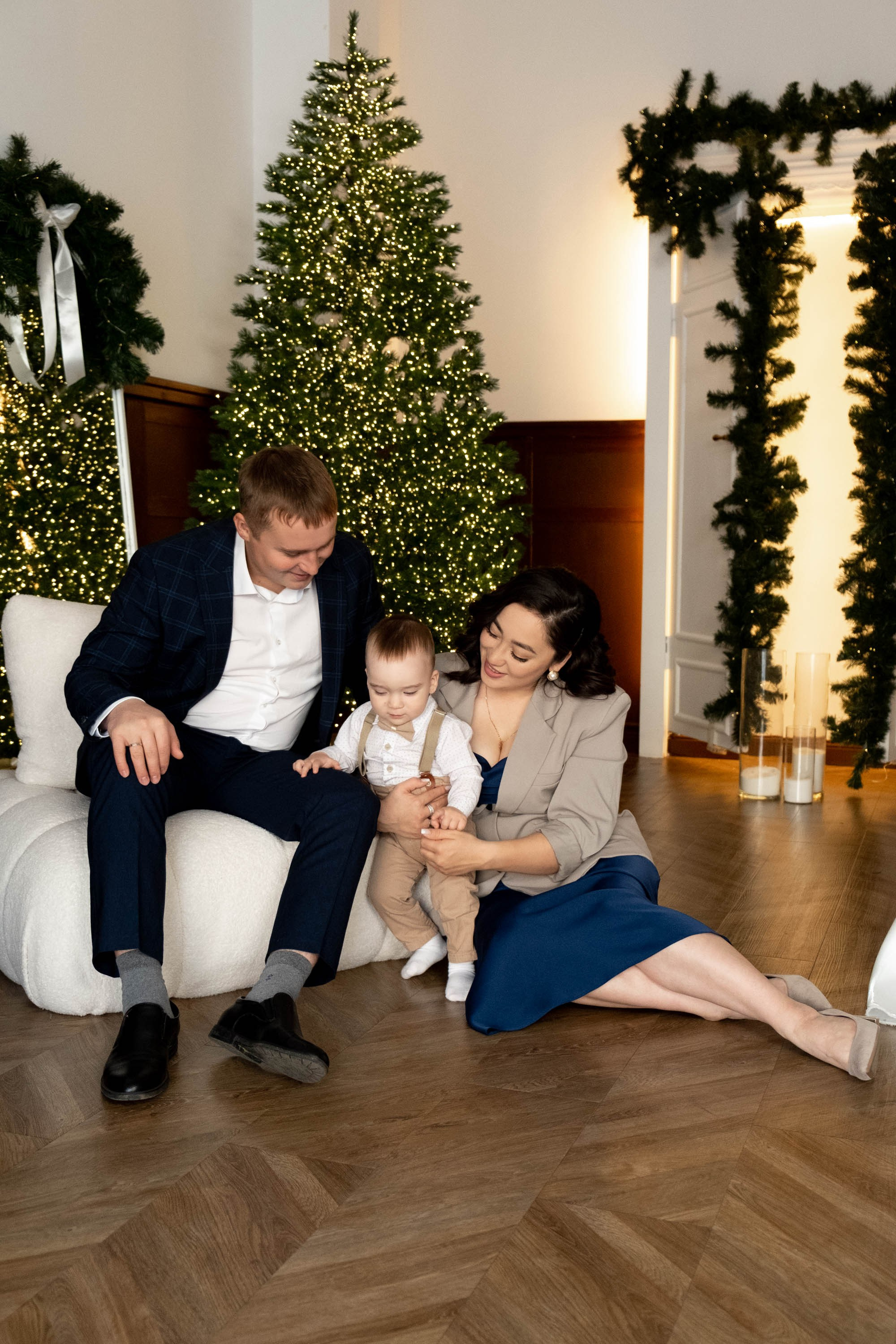 Джамиля, Юра и малыш Андрюша: Новогодняя. Свадебный и семейный фотограф в Тюмени Екатерина Дубровина