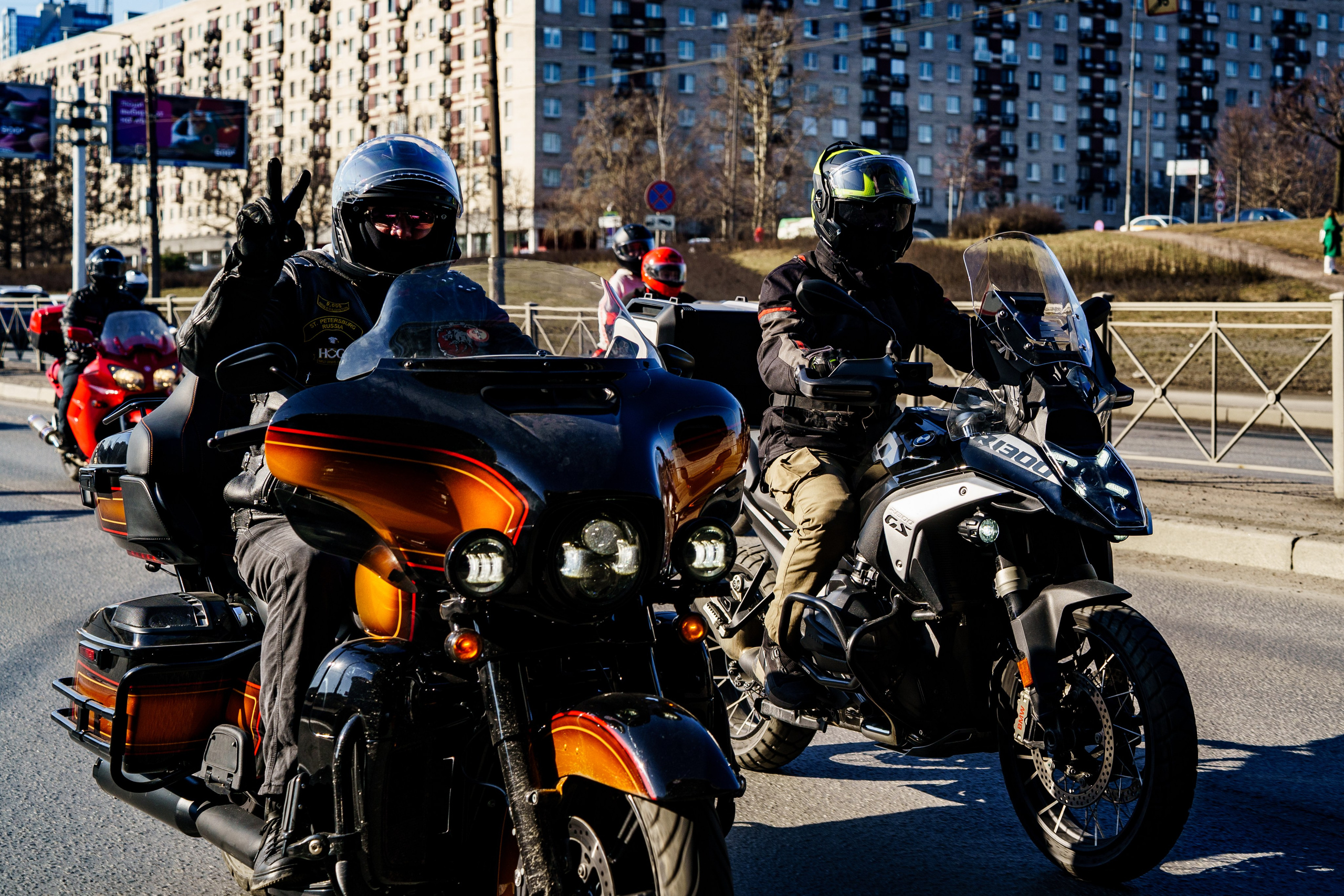 Прохват мотоклуба Norman Riders ч.1. Концертный и репортажный фотограф в Санкт-Петербурге Слава Пахомов